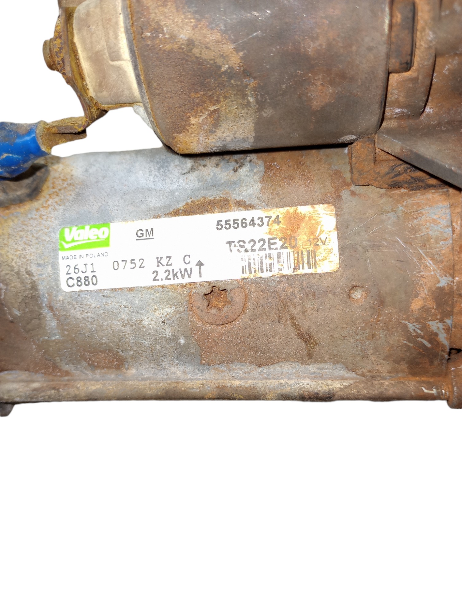 Motor De Arranque S10 2.8 180cv 2013 Automática 26 J10752kzc 6