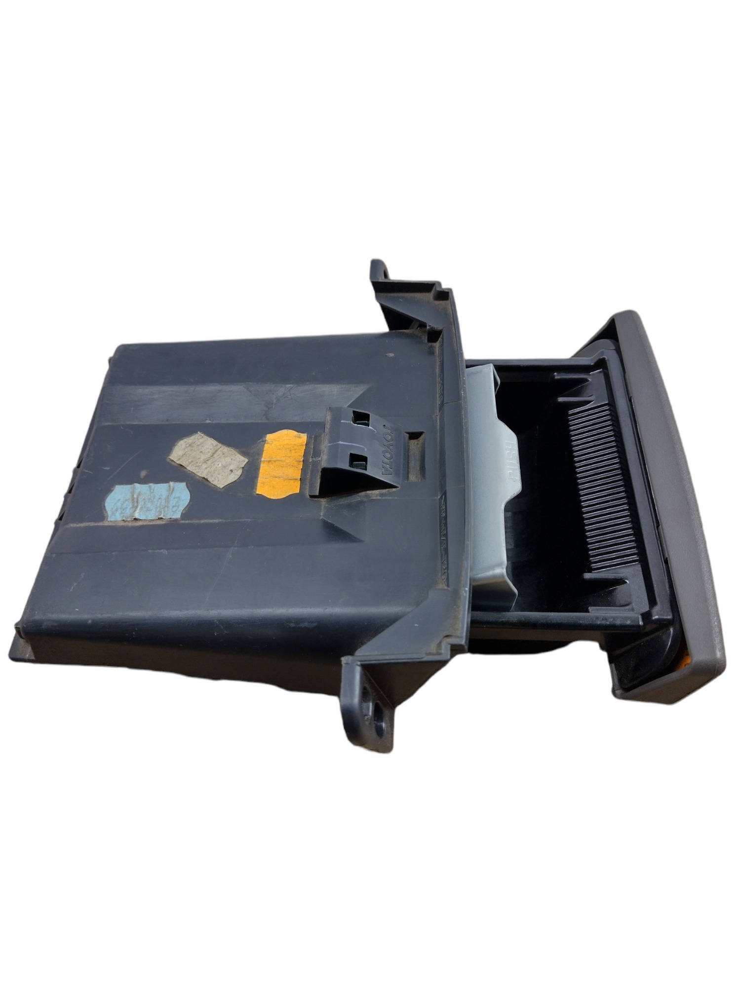 Porta Moeda Painel Central Toyota Hilux 2009 Cinza 2