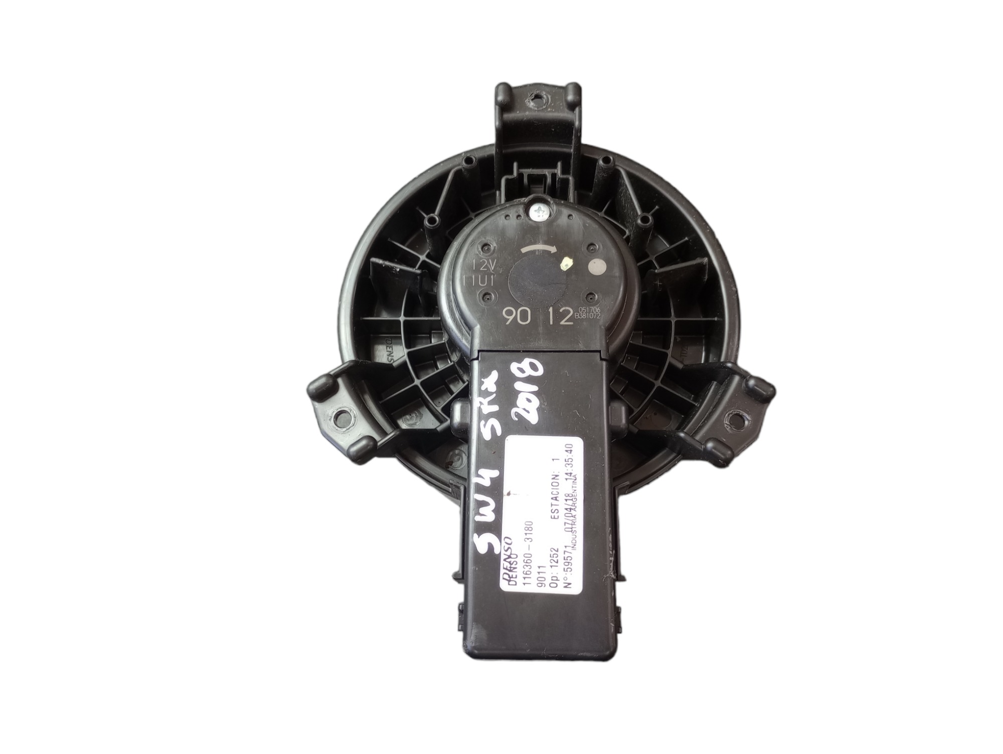 Motor Do Ar Forçado Hilux Sw4 2018 2