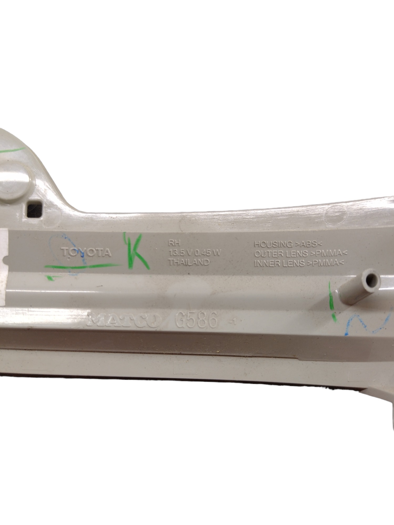 Pisca D.d Retrovisor Hilux 2017 Original 2