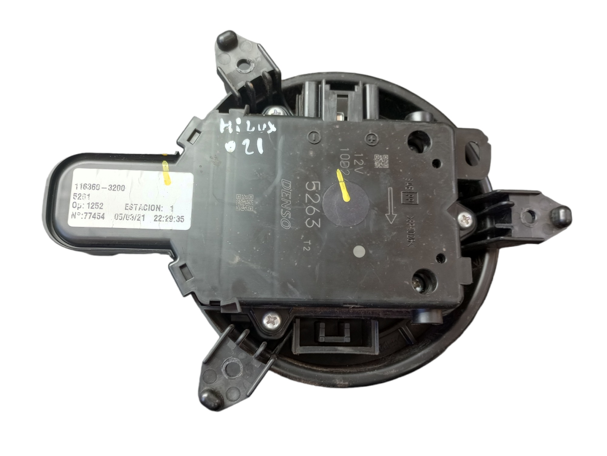 Motor Do Ar Forçado Hilux Srx 2.8 2021 3