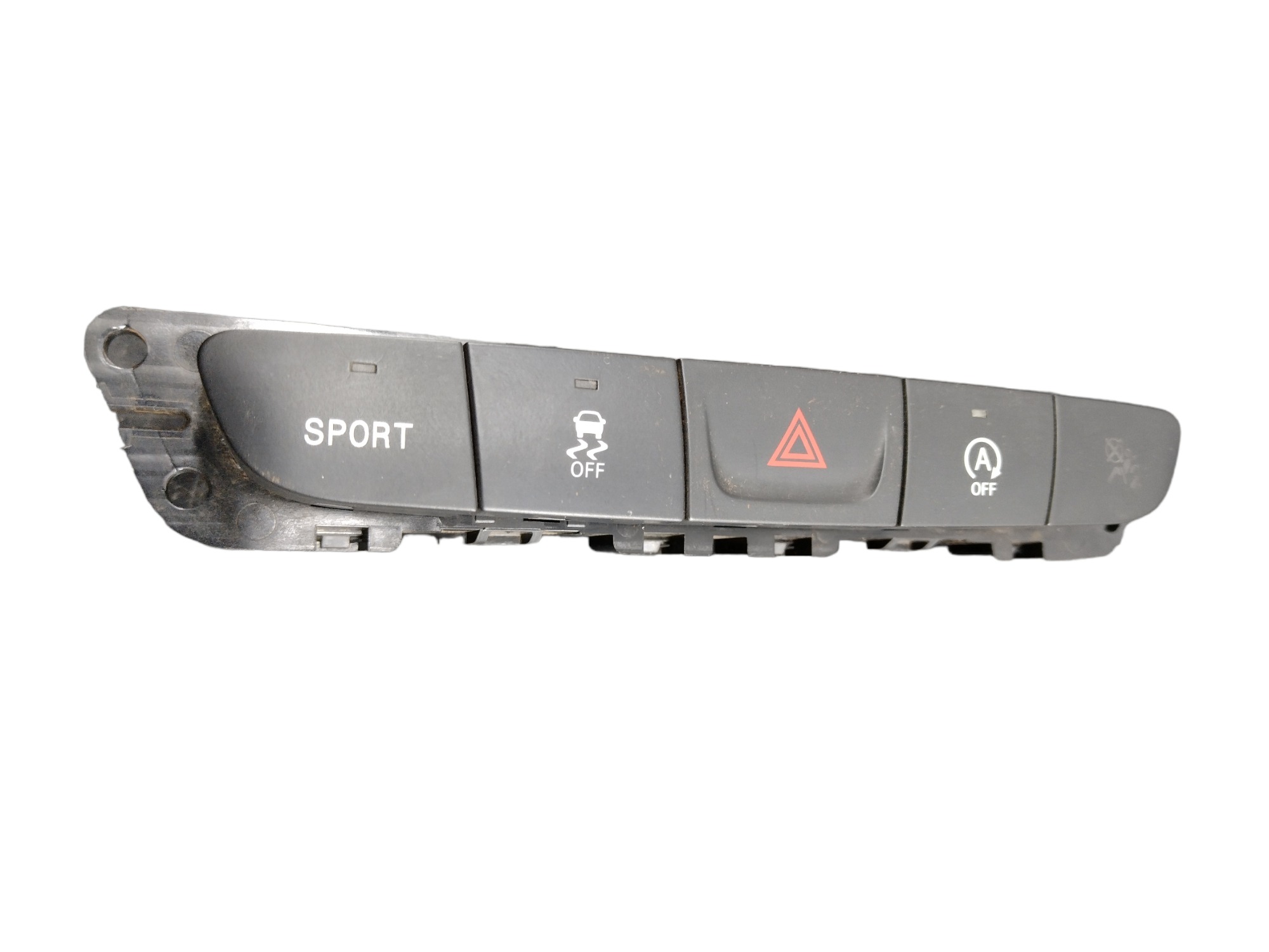 Botao Pisca Alerta Sport Fiat Toro 800031683  Preto 3