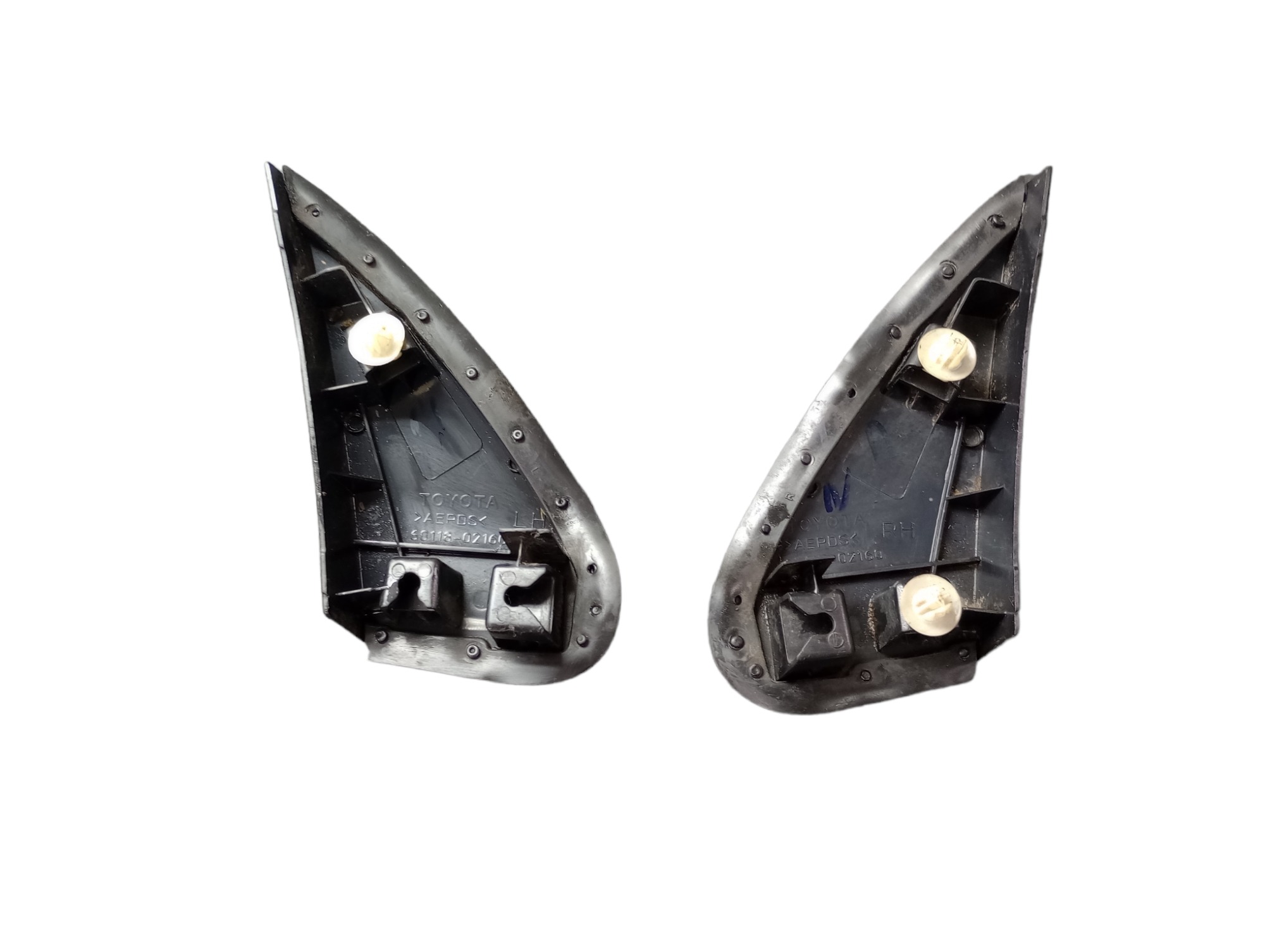Par Moldura Interna Retrovisor  Hilux 2019 3