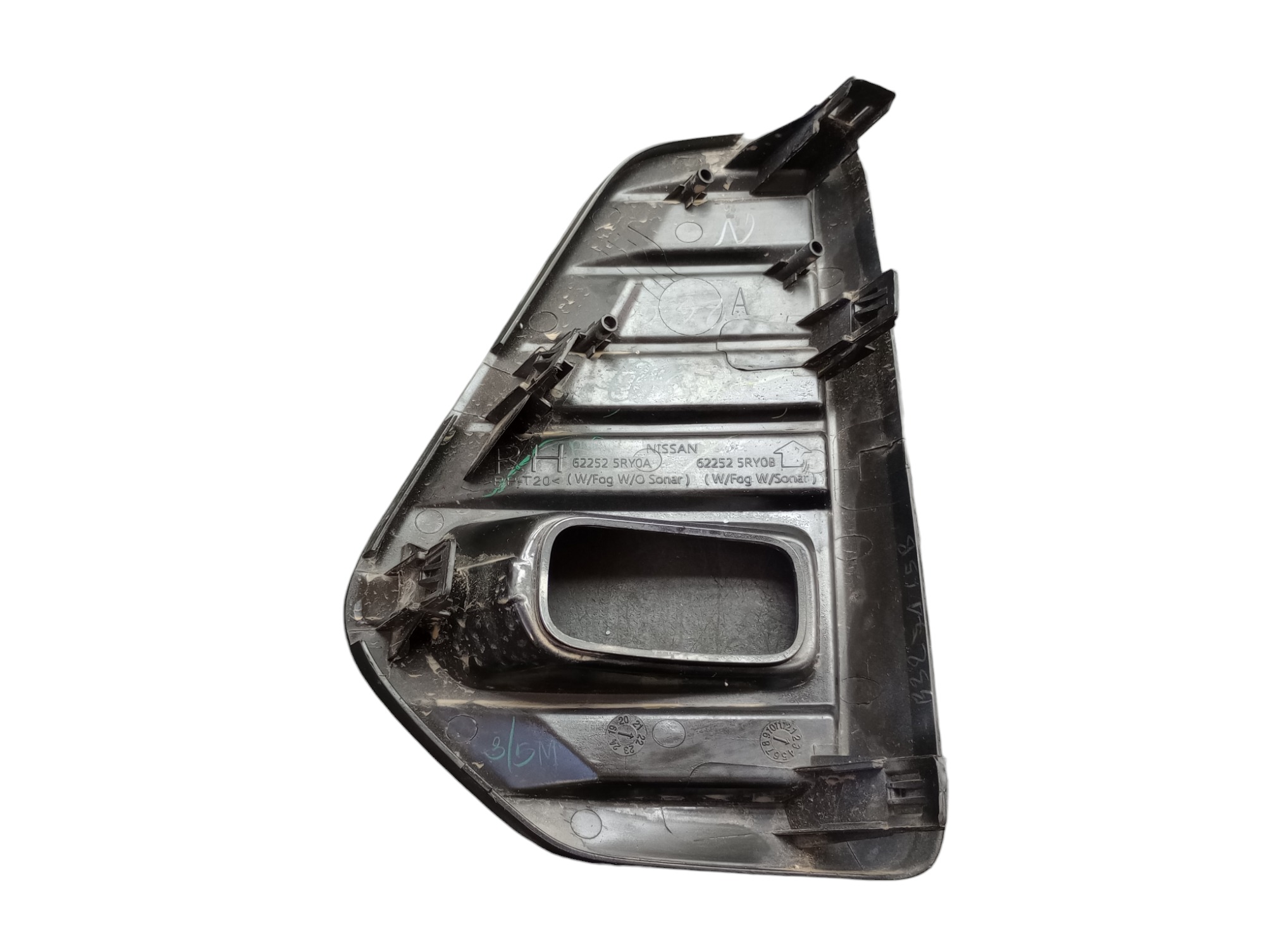 Moldura L.d Farol Auxiliar Milha Nissan Kicks 2022 4