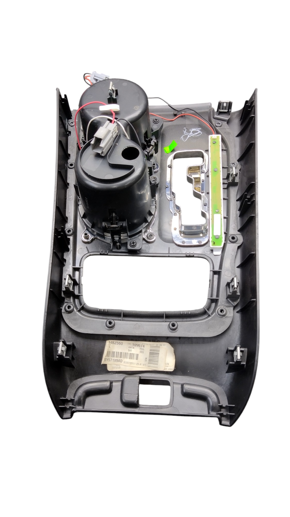 Acabamento Interno Console Grand Cherokee 2011 5