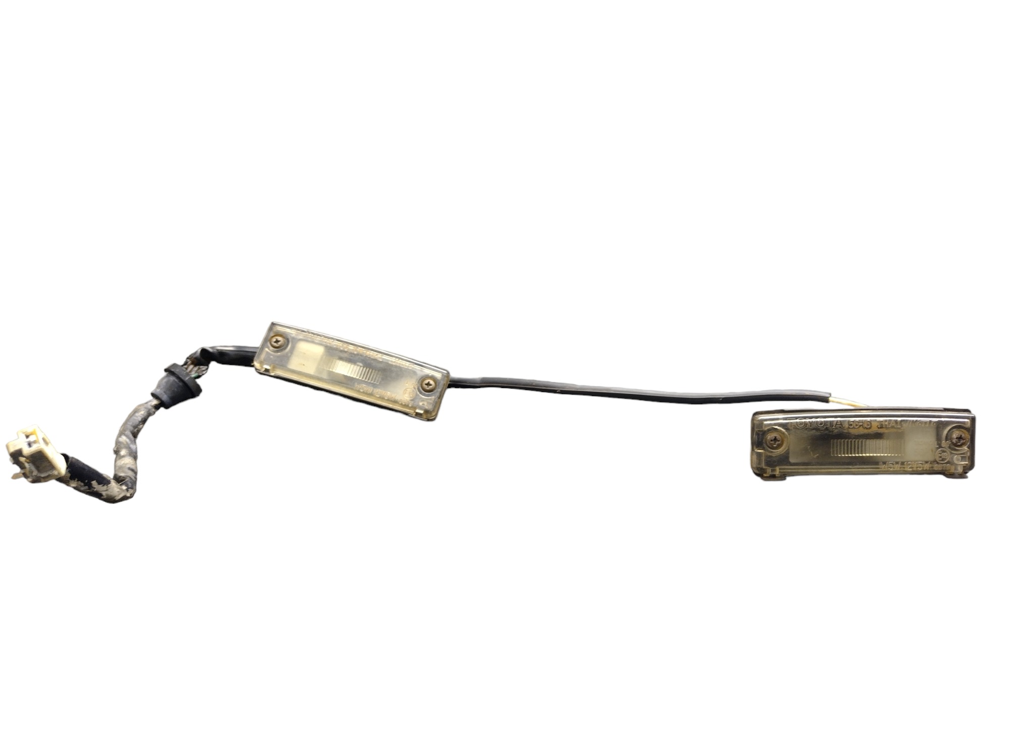 Par Luz De Placa Hilux Sw4 2014