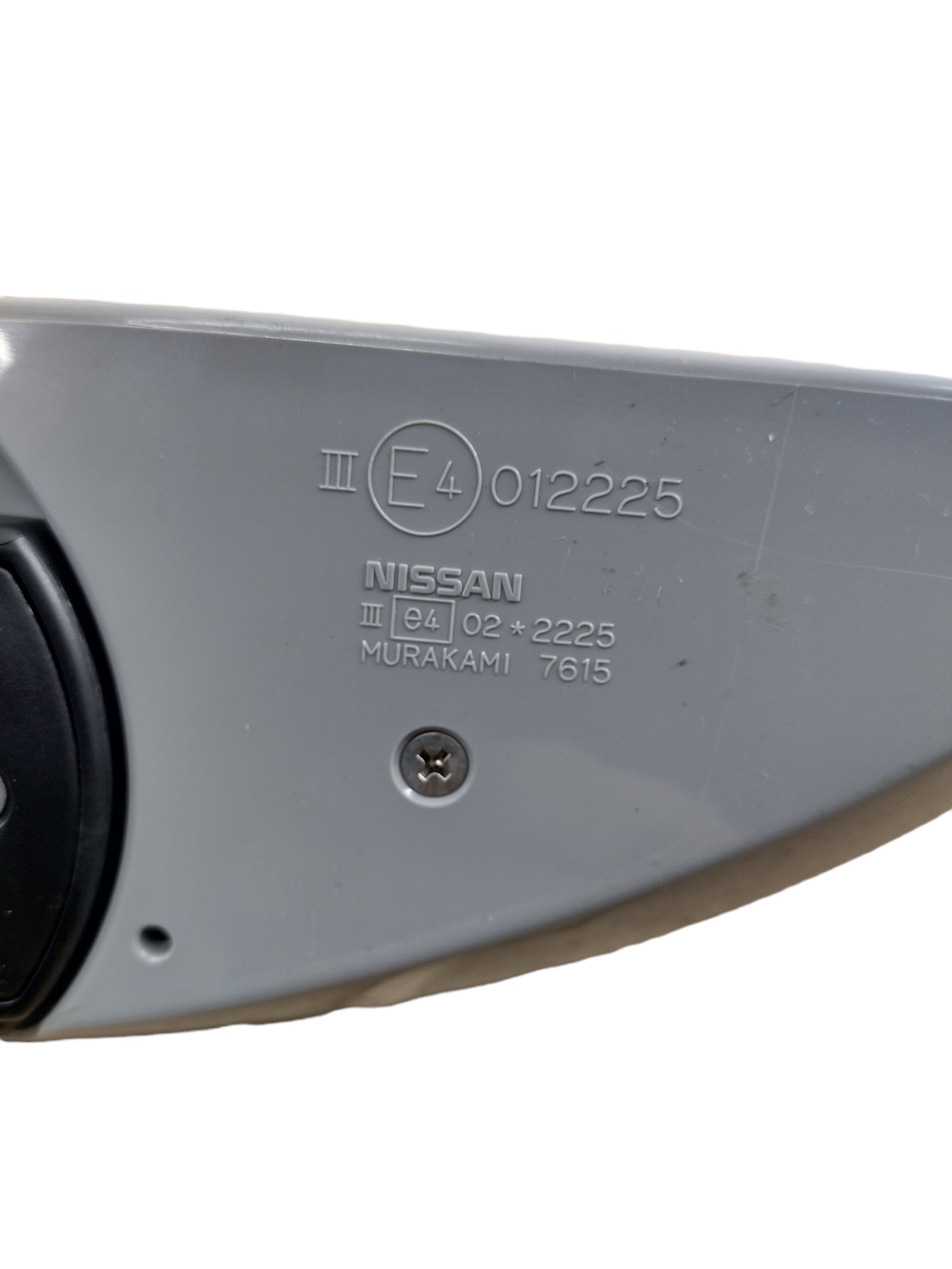Retrovisor  L.d Nissan 350z 2009 Cinza Nardo E4012225 3