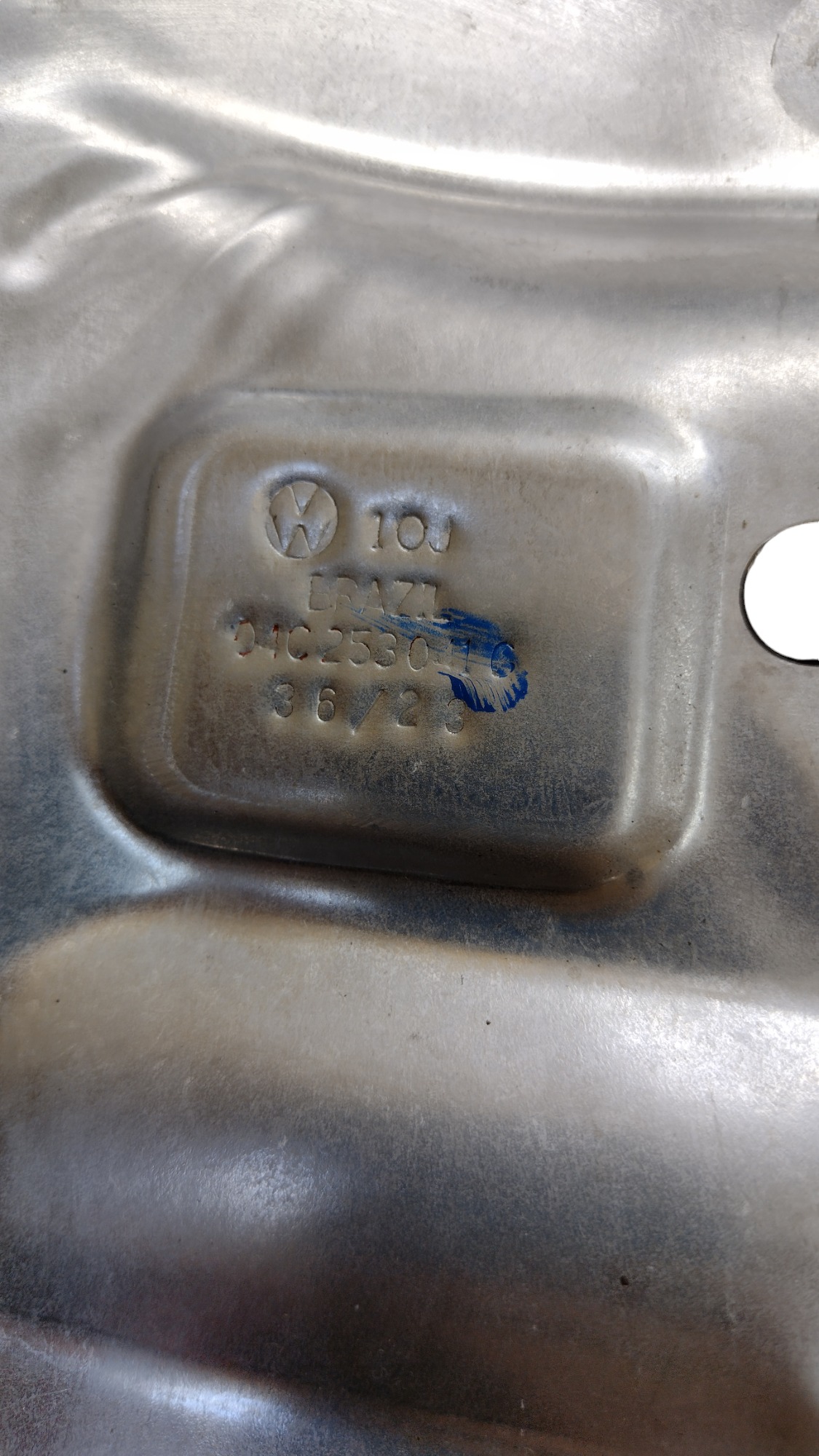 Capa Proteção Catalisador Vw Nivus 2023 5
