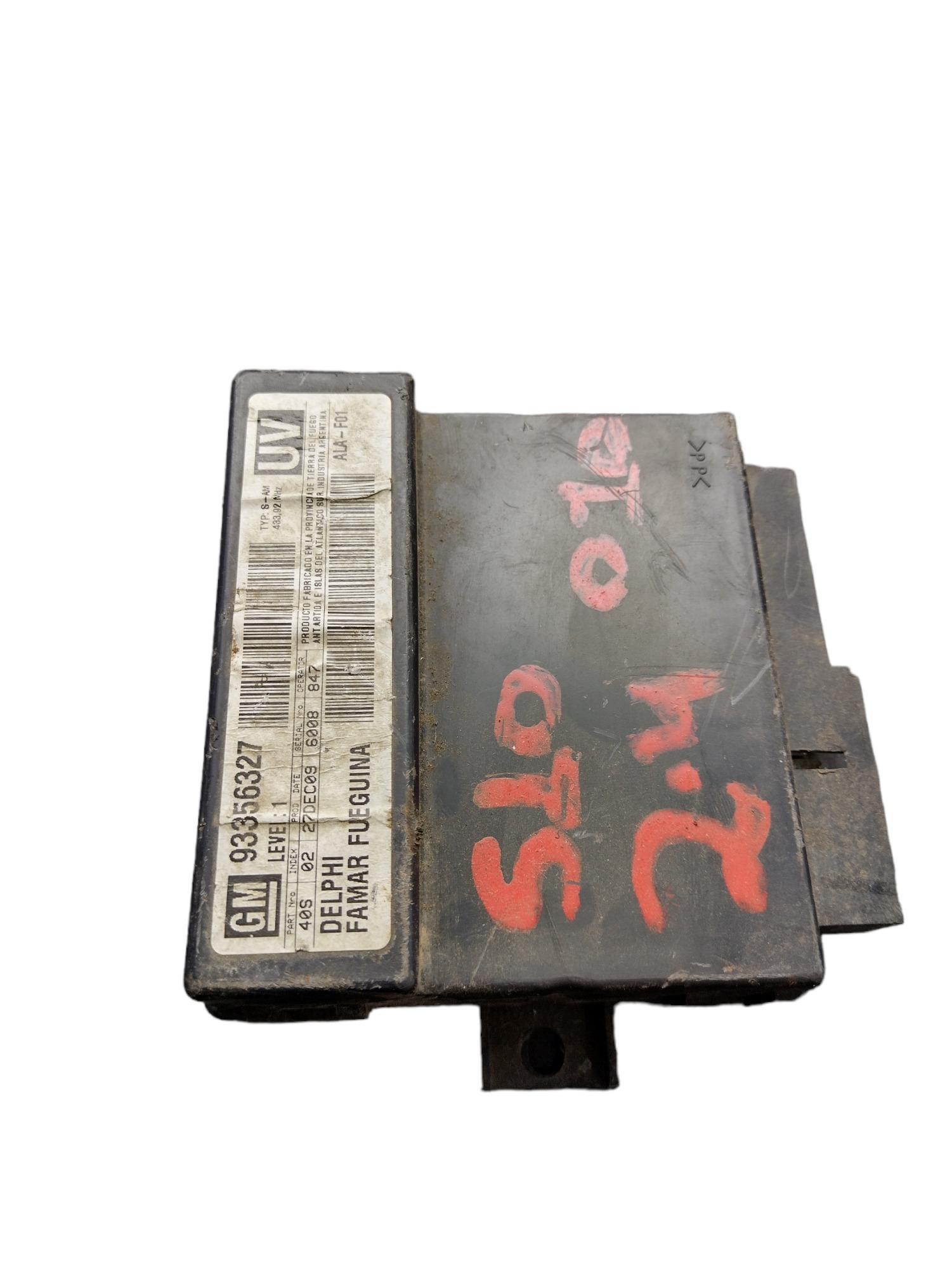 Módulo Conforto Gm S10 2.4 2010 93356327 3