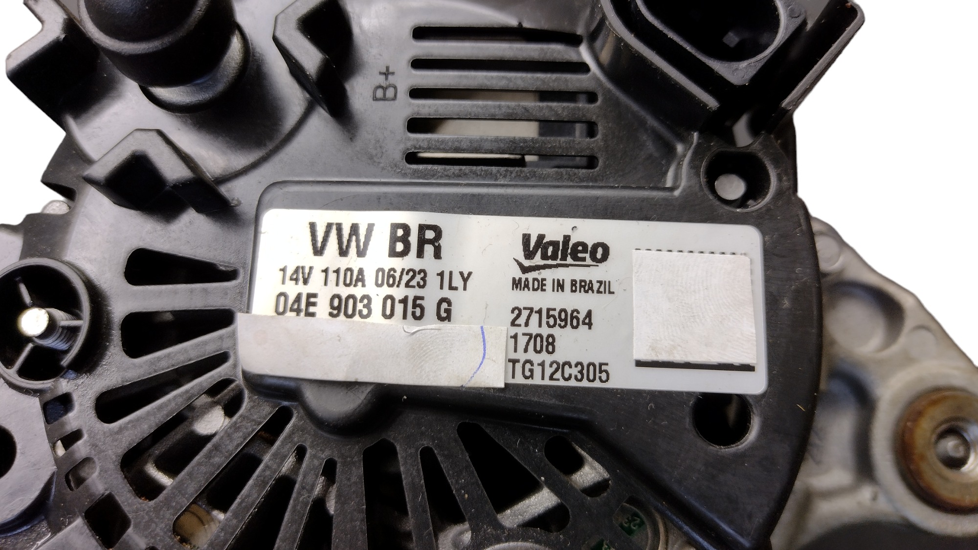 Alternador Vw Tcross 1.0 Tsi 2023 6