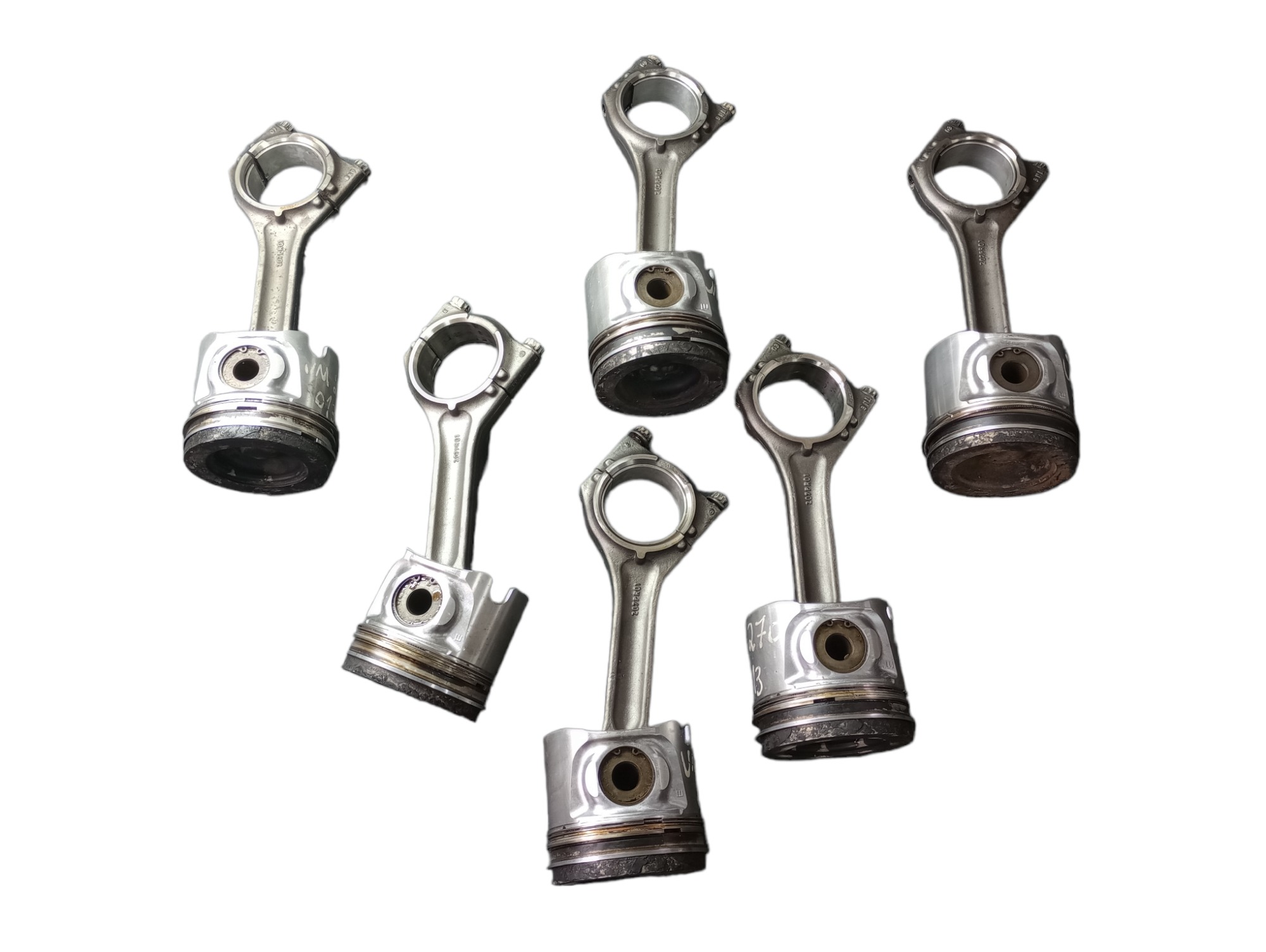 Jogo Pistão E Biela Volvo Vm 270 Euro 5 2013 5