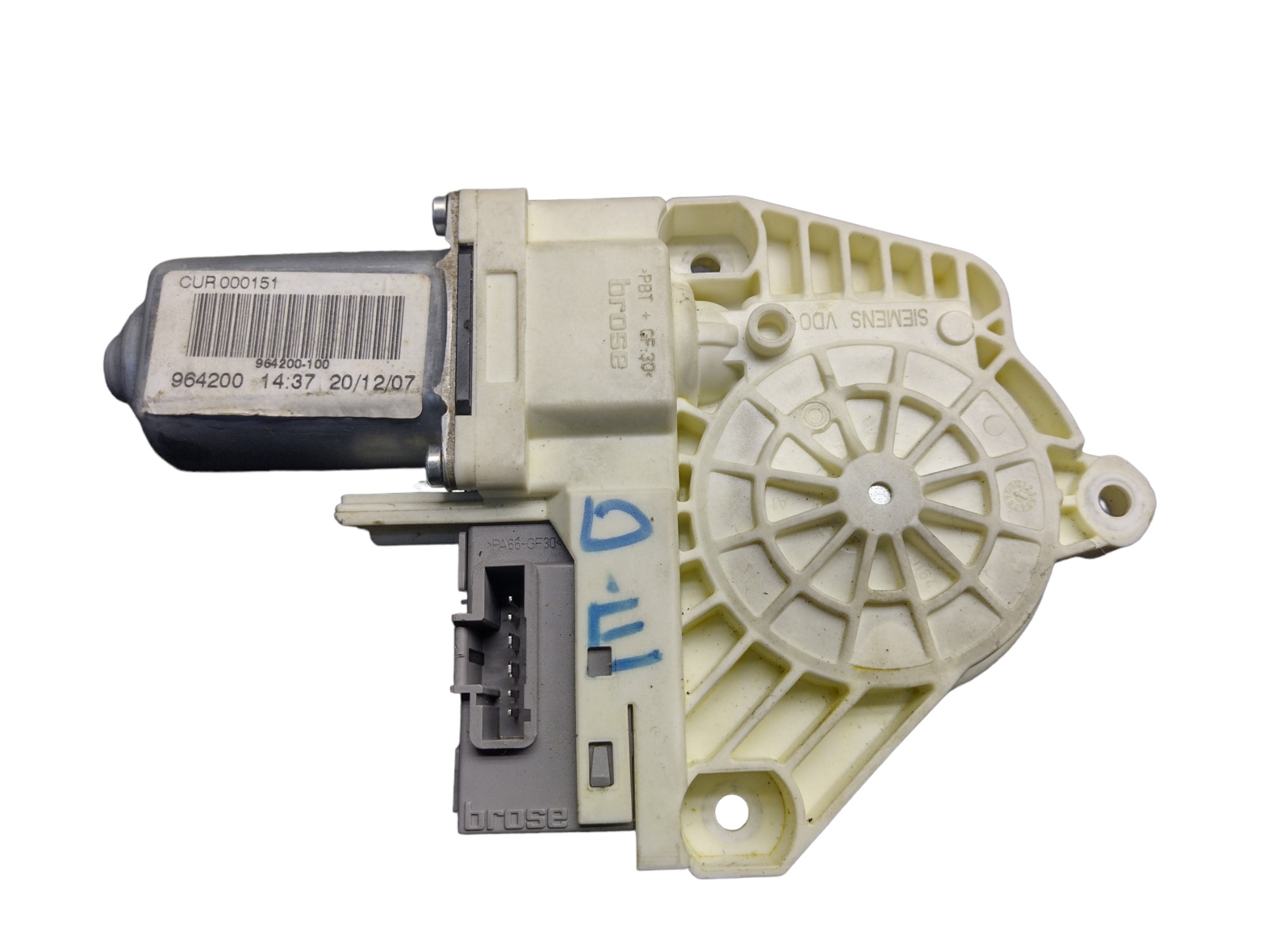 Motor Da Máquina De Vidro T.e Land Rover Discovery 3 2008 2