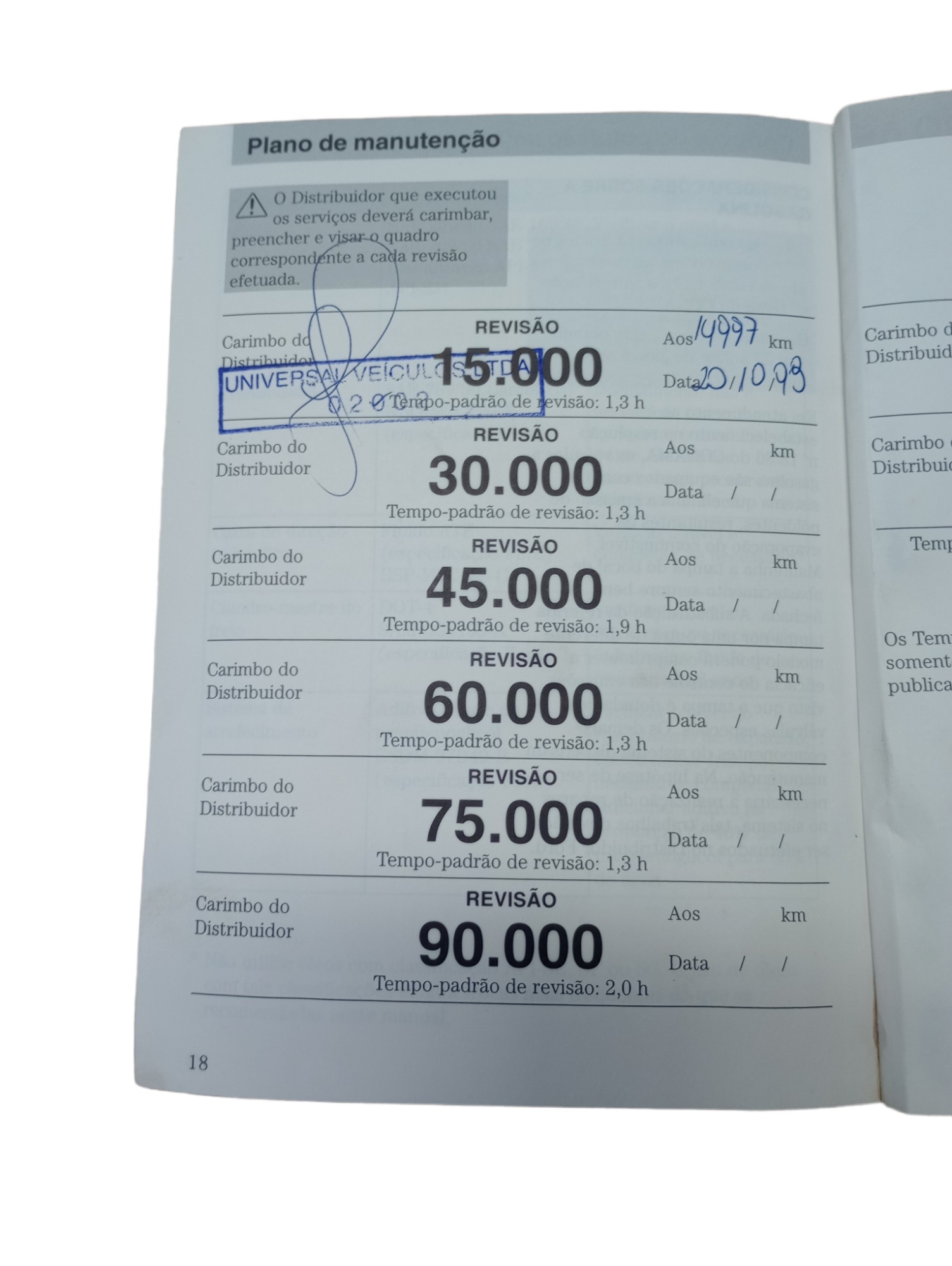 Manual Do Proprietário Ford Fiesta 1.0 1.4 Gasolina 1997 7