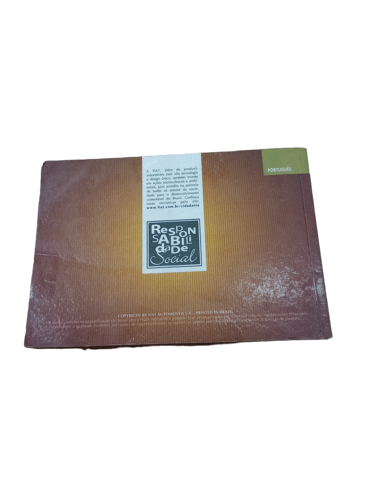 Manual Do Proprietário Fiat Uno 1.0 Fiorino 1.3 Flex 2009 2