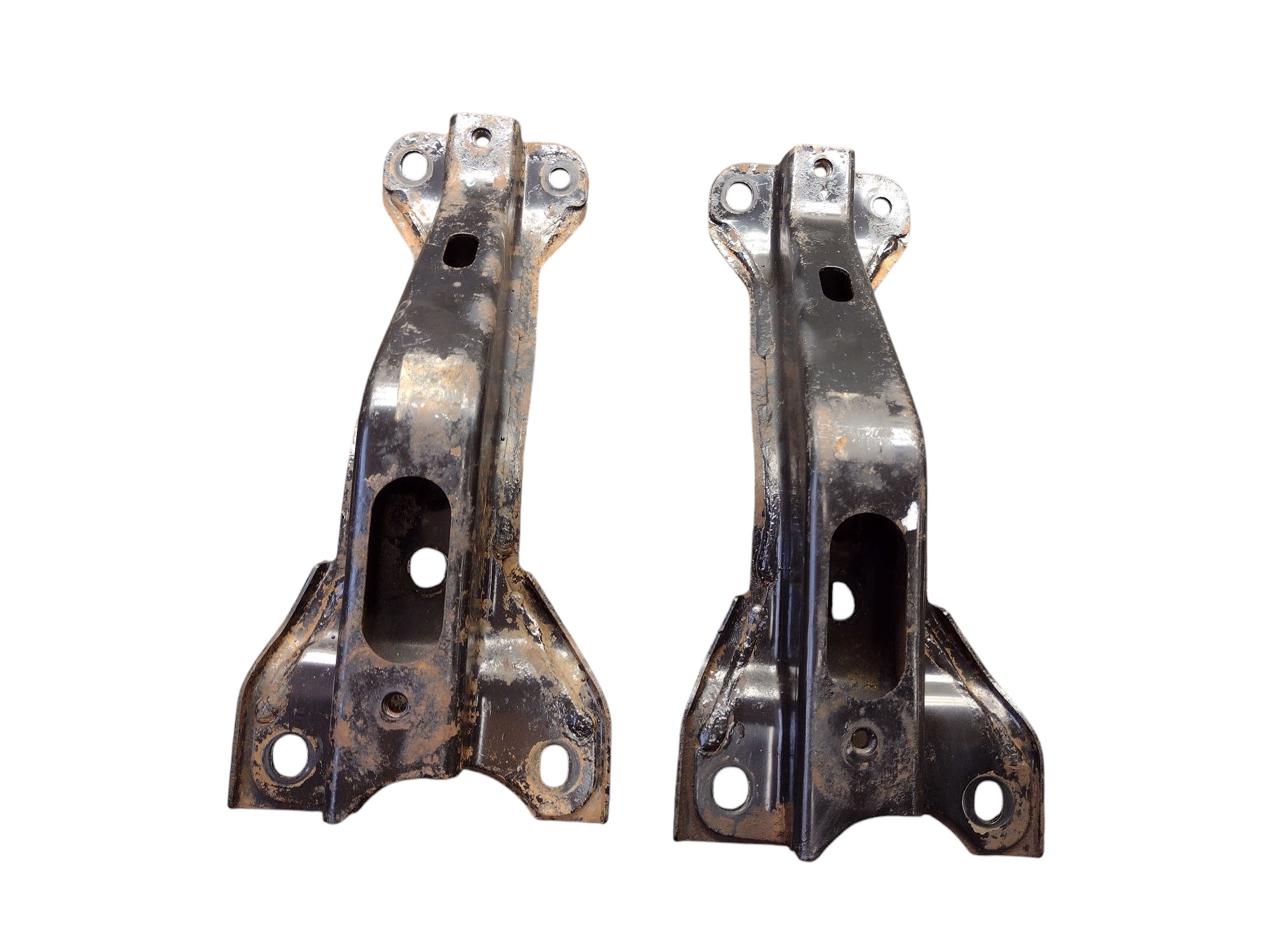 Par Suporte Peito De Aço Hilux 2007 2