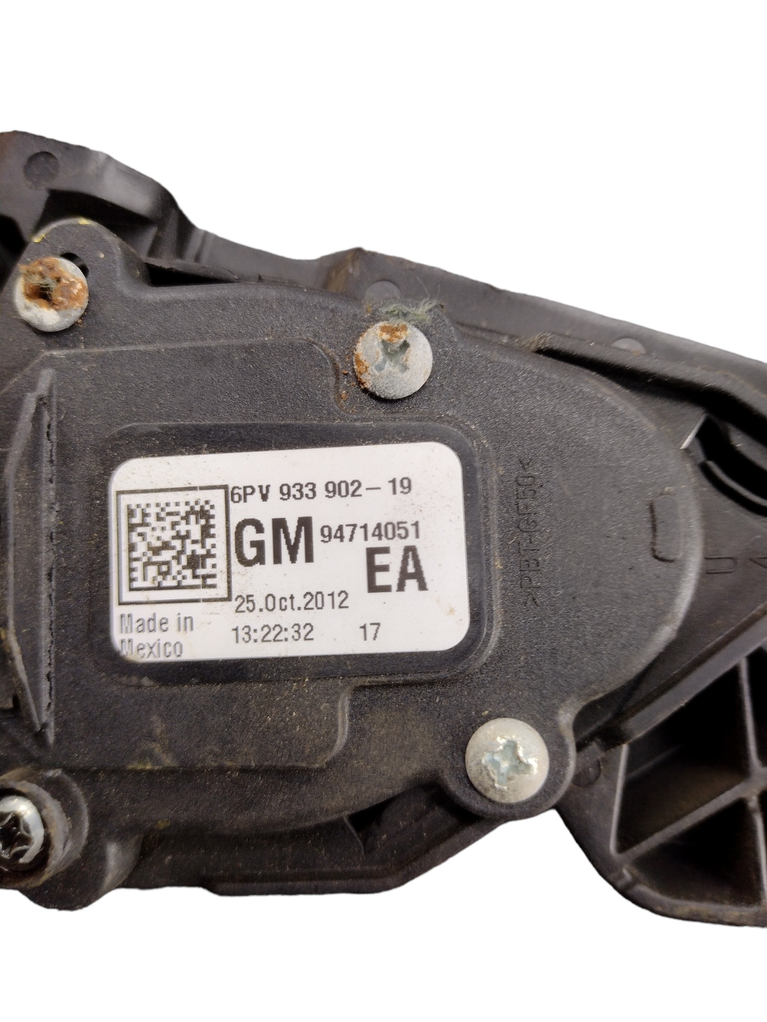 Pedal Acelerador Chevrolet S10 2013 2.8 180cv 2