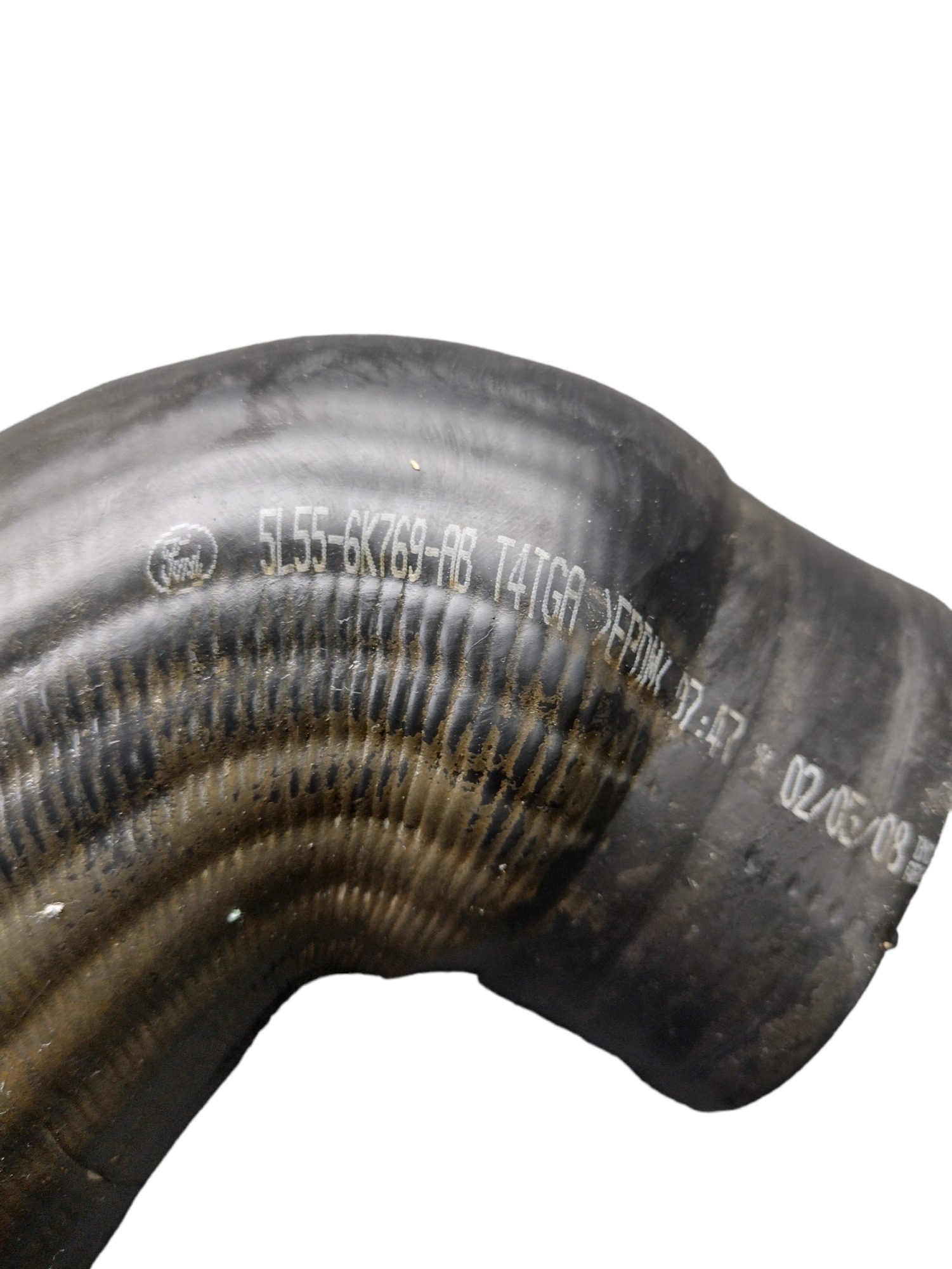 Mangueira Intercoller Ford Ranger 3.0 5l55-6k769-ab Preta 4