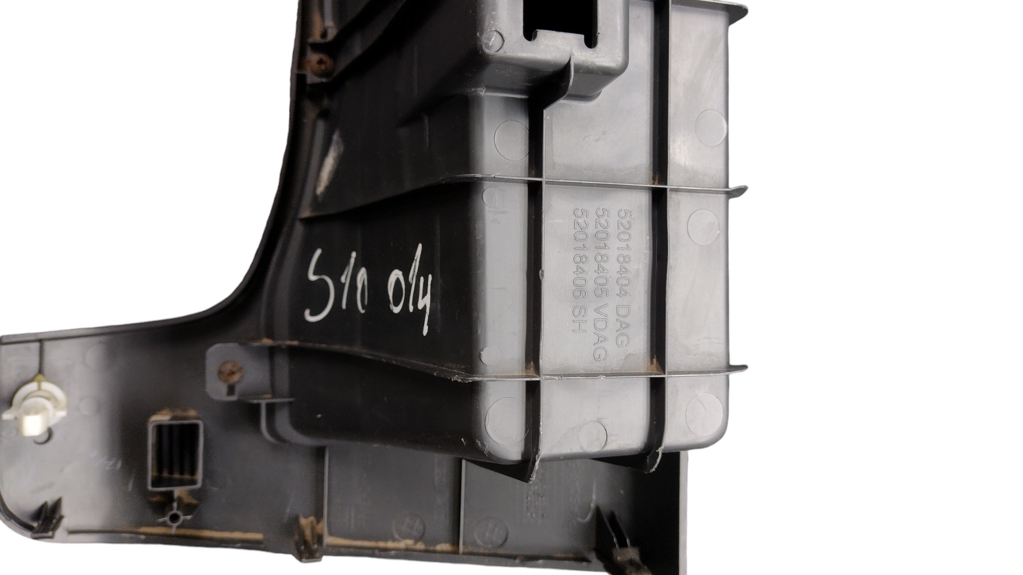 Acabamento Inferior Painel Gm S10 2014 Com Detalhe  Cinza-escuro 5