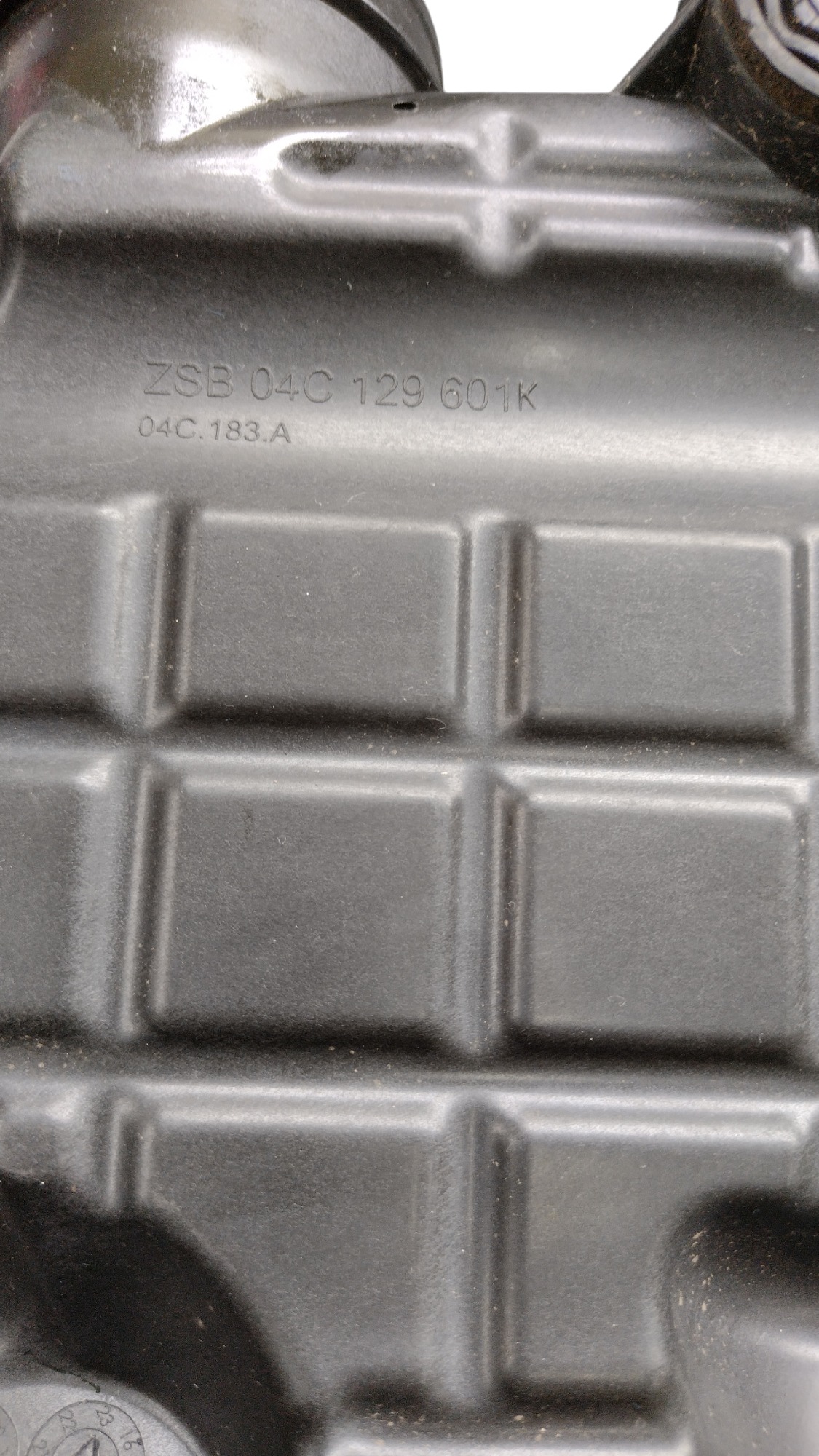 Tampa Suporte Filtro De Ar Motor Vw Nivus 1.0 Tsi Turbo 2023 5