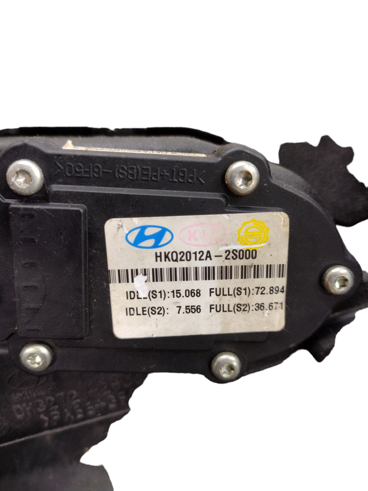 Pedal Acelerador Kia Sportage 2011 Hkq2012a-2s000 2