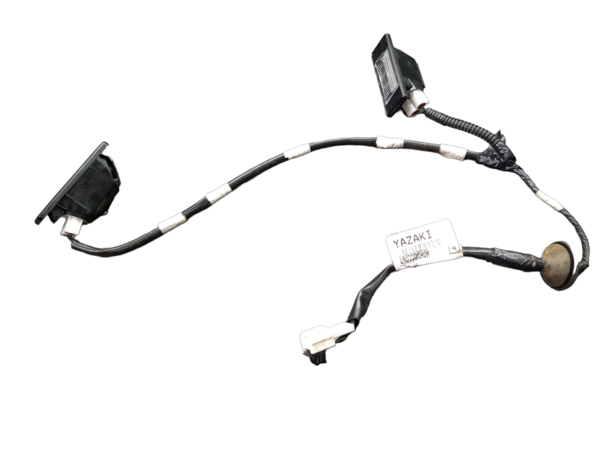 Chicote Luz Placa Nissan Kicks 2022 5