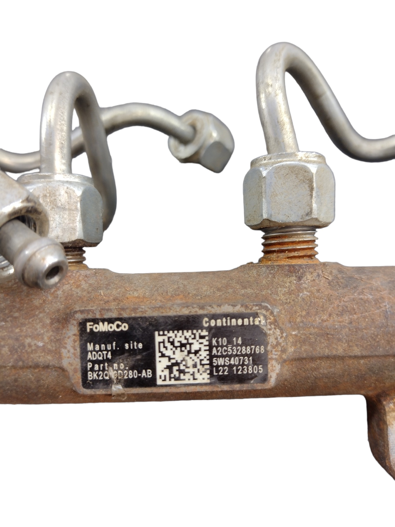 Flauta Com Canos E Sensor Ford Ranger 2.2 2013 3