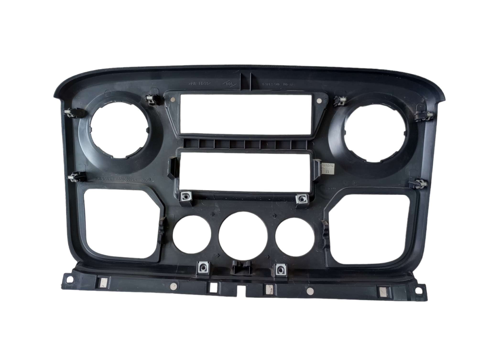 Moldura Comando Ar Condicionado Renault Master 2019 2