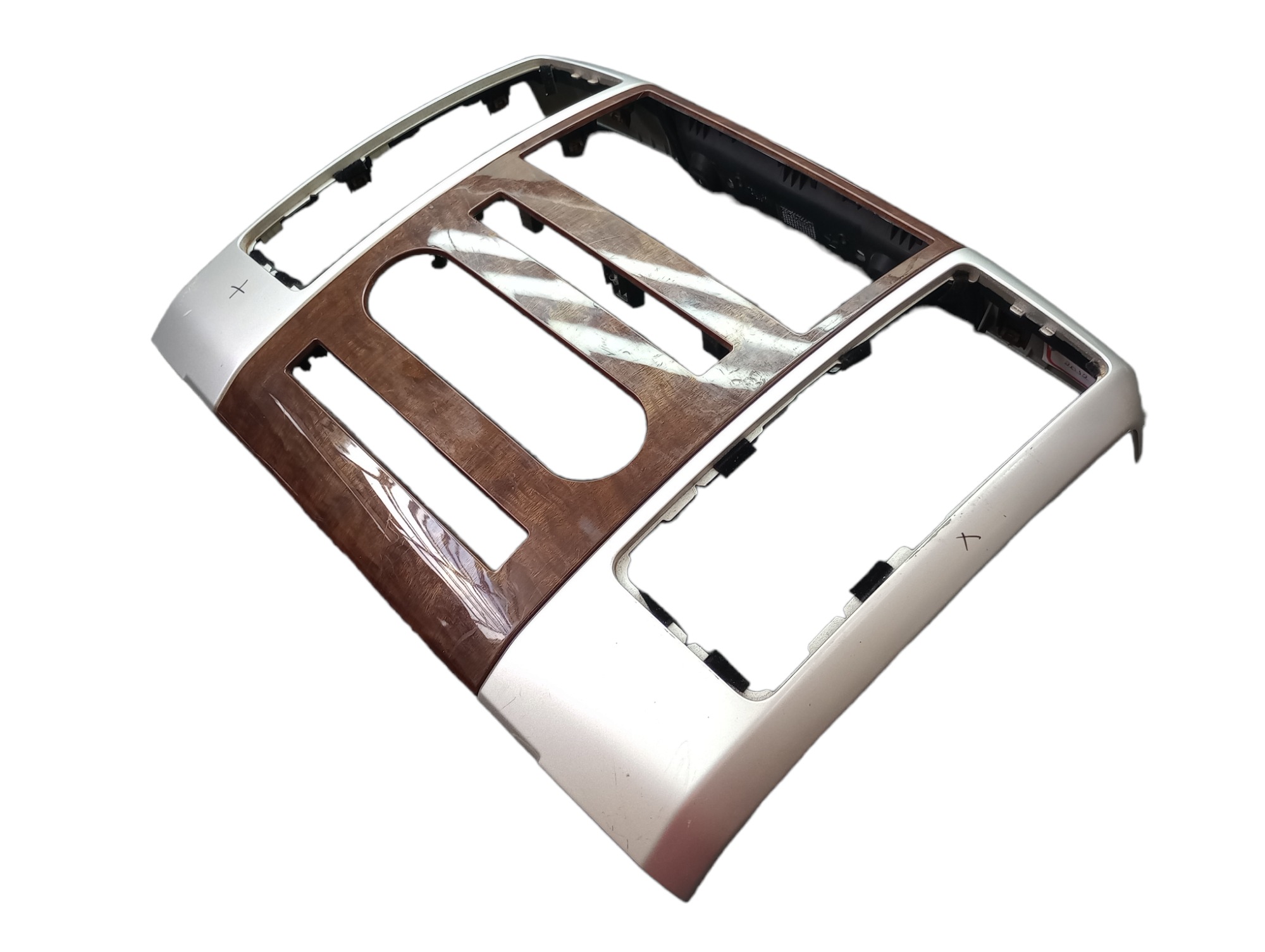 Moldura Painel Central Dodge Ram 2012  Marrom 3