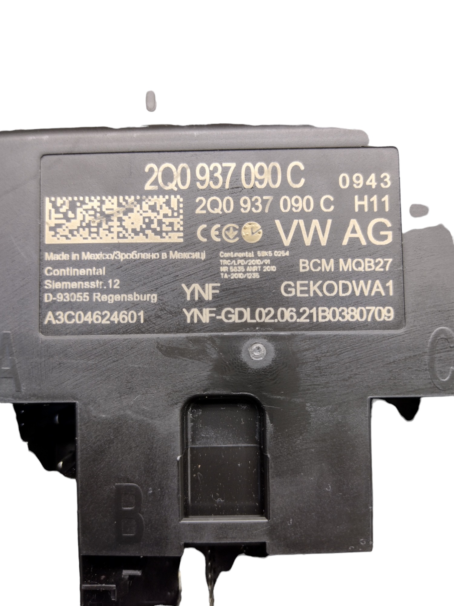 Módulo Conforto Bcm Vw Nivus 1.4 2021 4