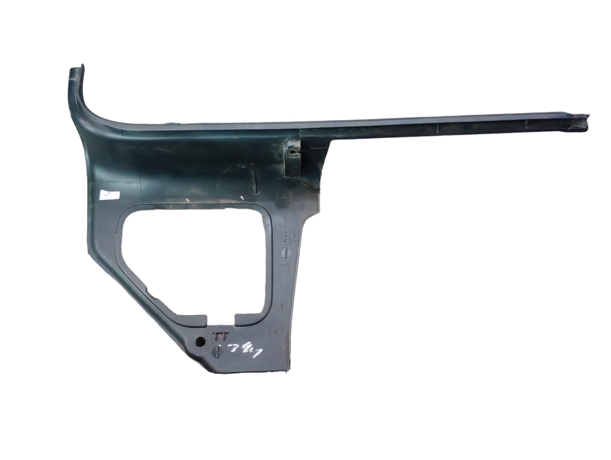 Acabamento Coluna L.d Ford Ranger 2009 Preto 3