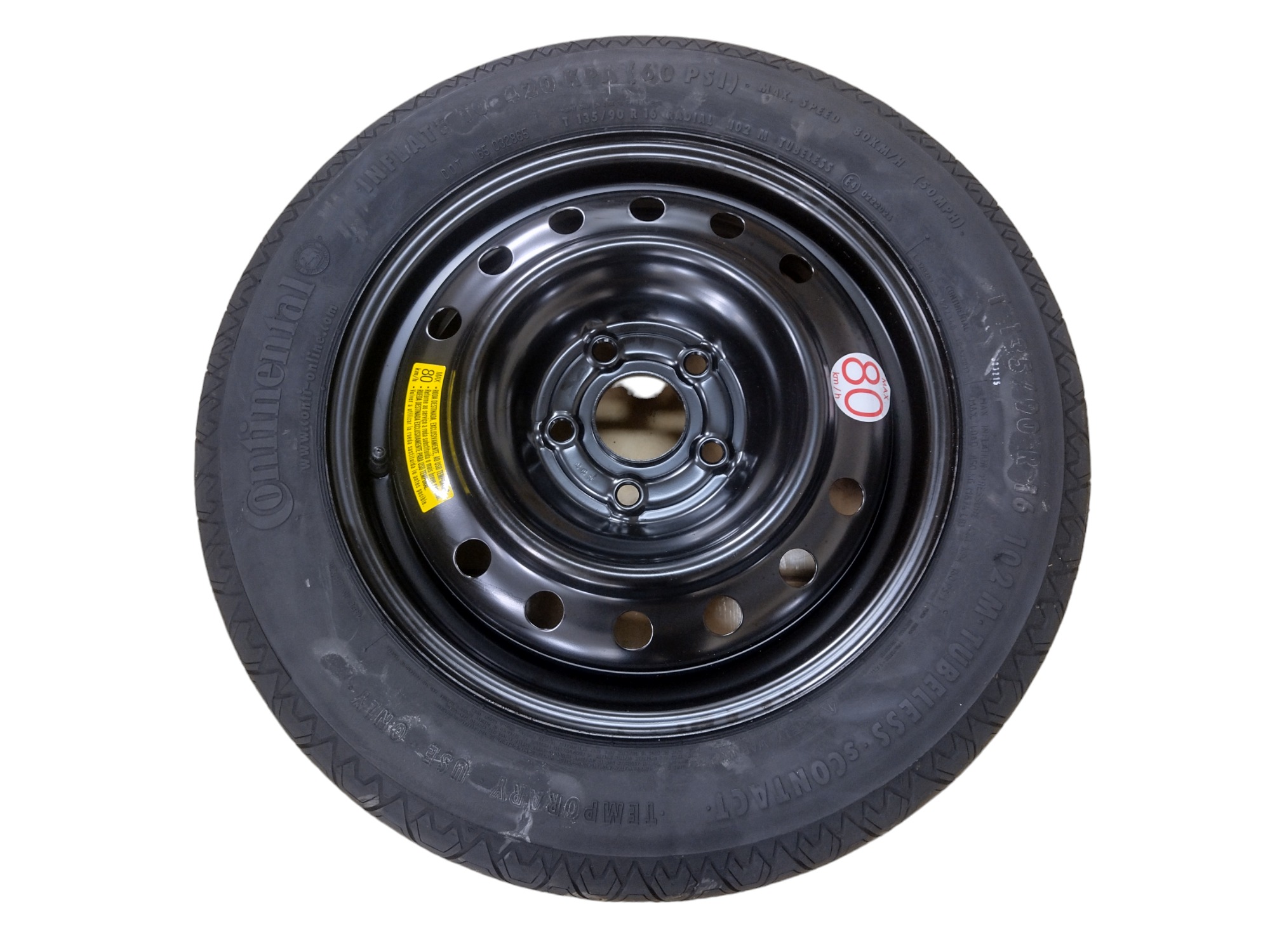 Estepe Aro 16  Honda Hrv 2021  Preto 4