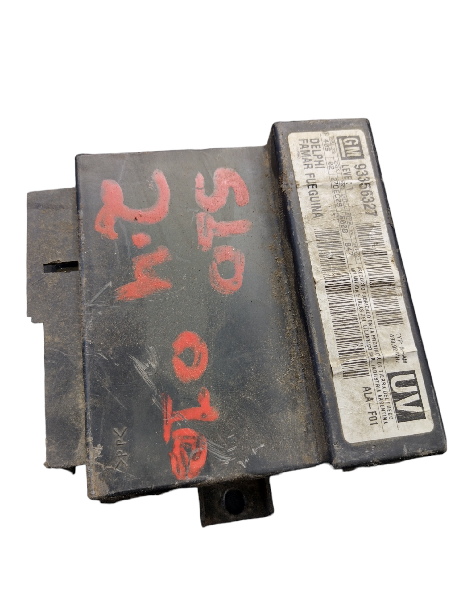 Módulo Conforto Gm S10 2.4 2010 93356327 2