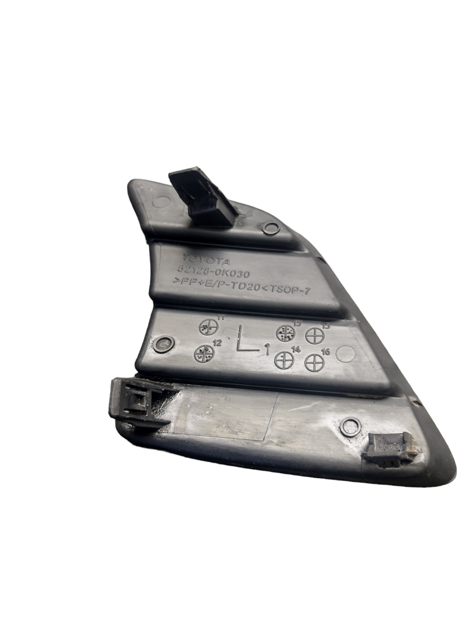 Moldura Do Parachoque Dianteiro L.e Hilux 2015 2