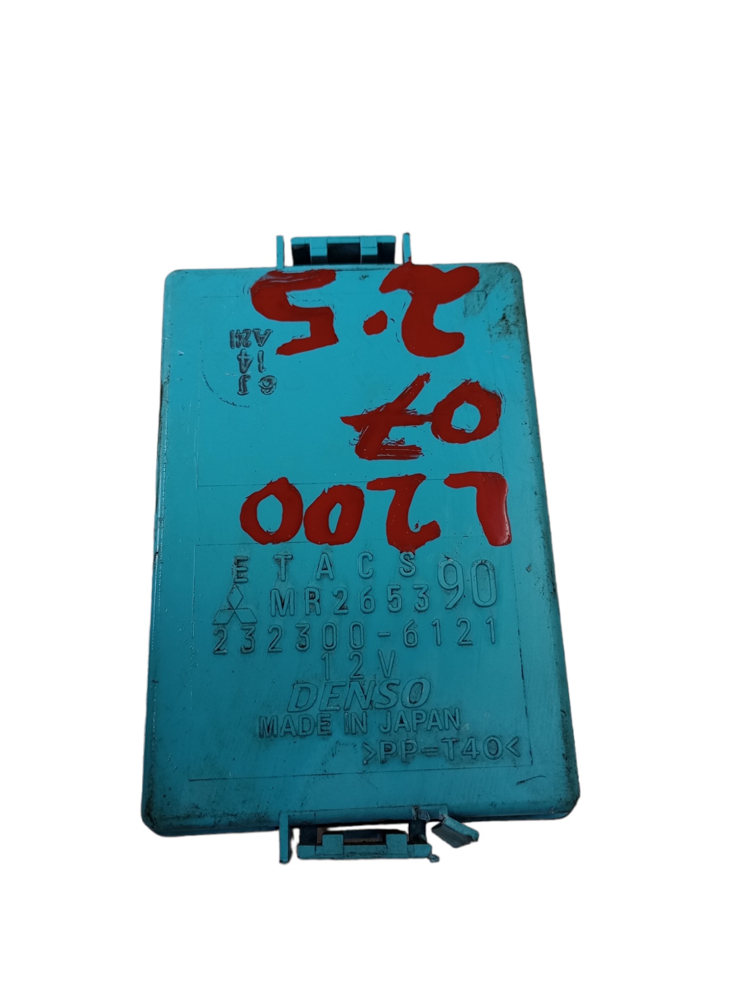 Modulo Etacs Controlador Alarme L200 2.5 2007 Mr265390 6