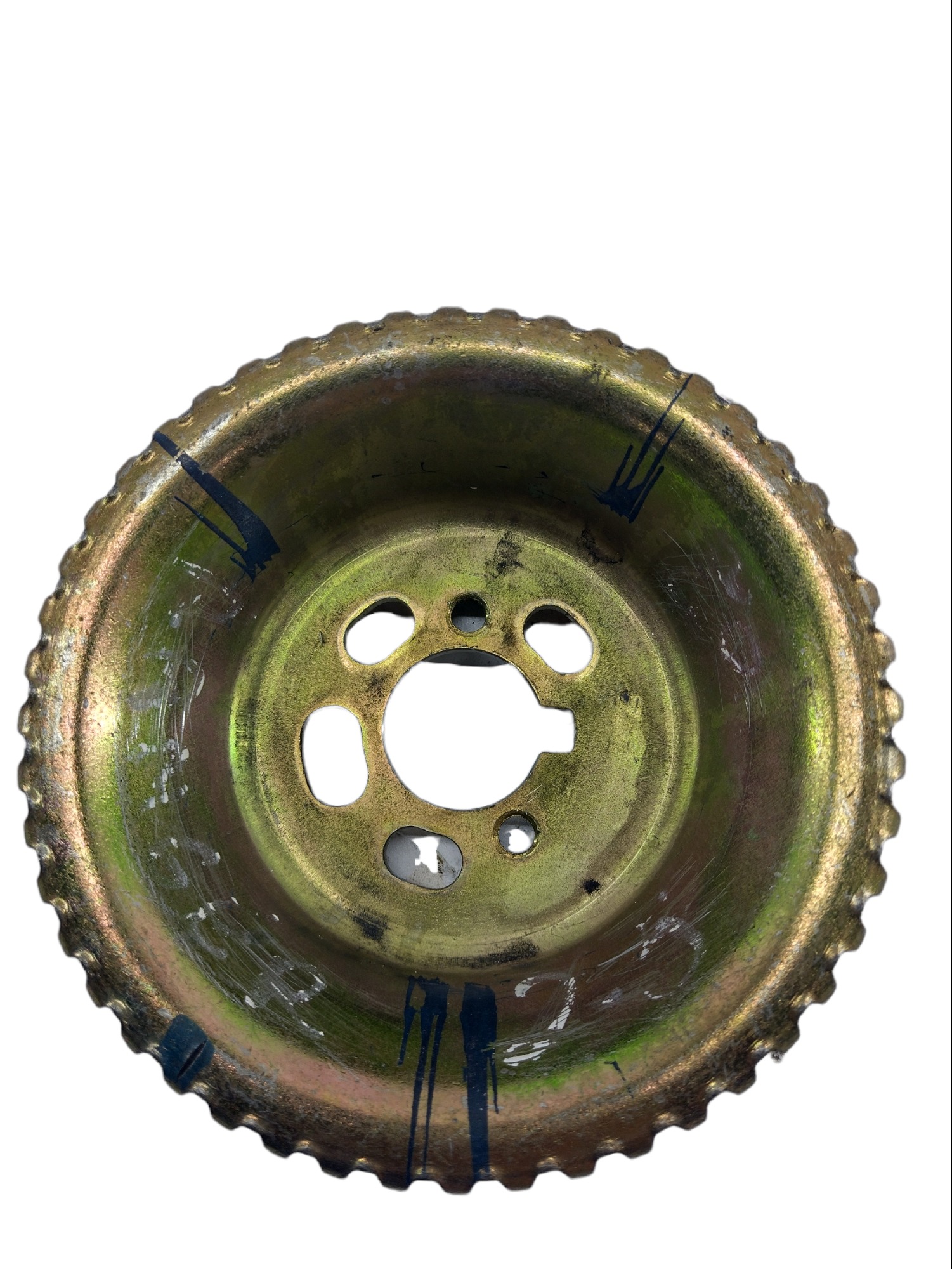 Polia Virabrequim Land Rover Defender 2001 Err3545 3