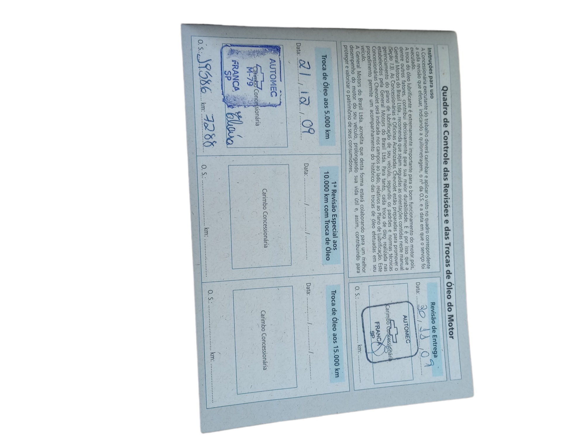 Manual Do Proprietário Corsa Classic 1.0 Flex 2009 4