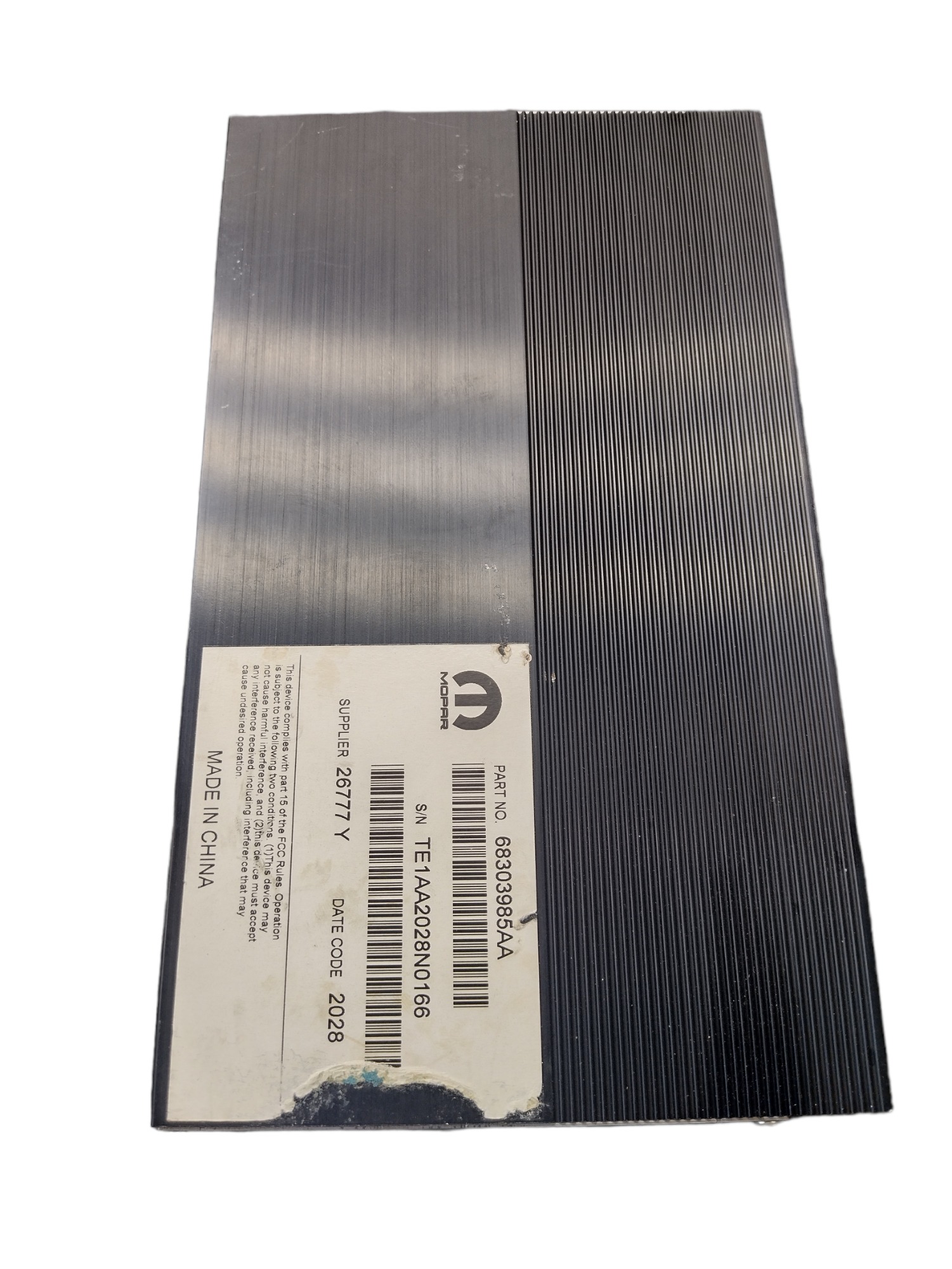 Módulo Som Dodge Ram 2018 68303985aa Mopar 2