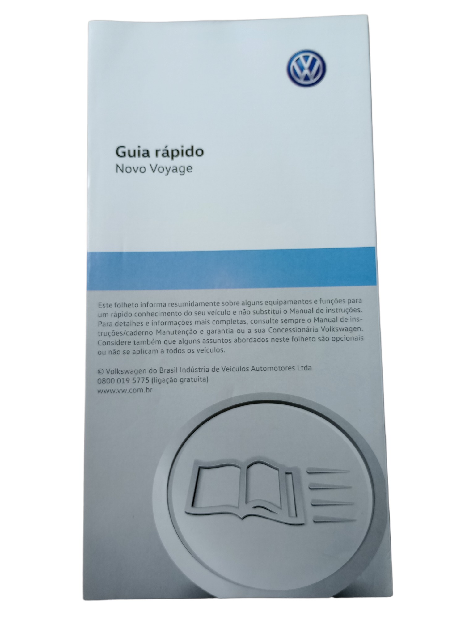 Manual Do Proprietário Vw Novo Voyage 1.0 1.6 Flex 2016 4