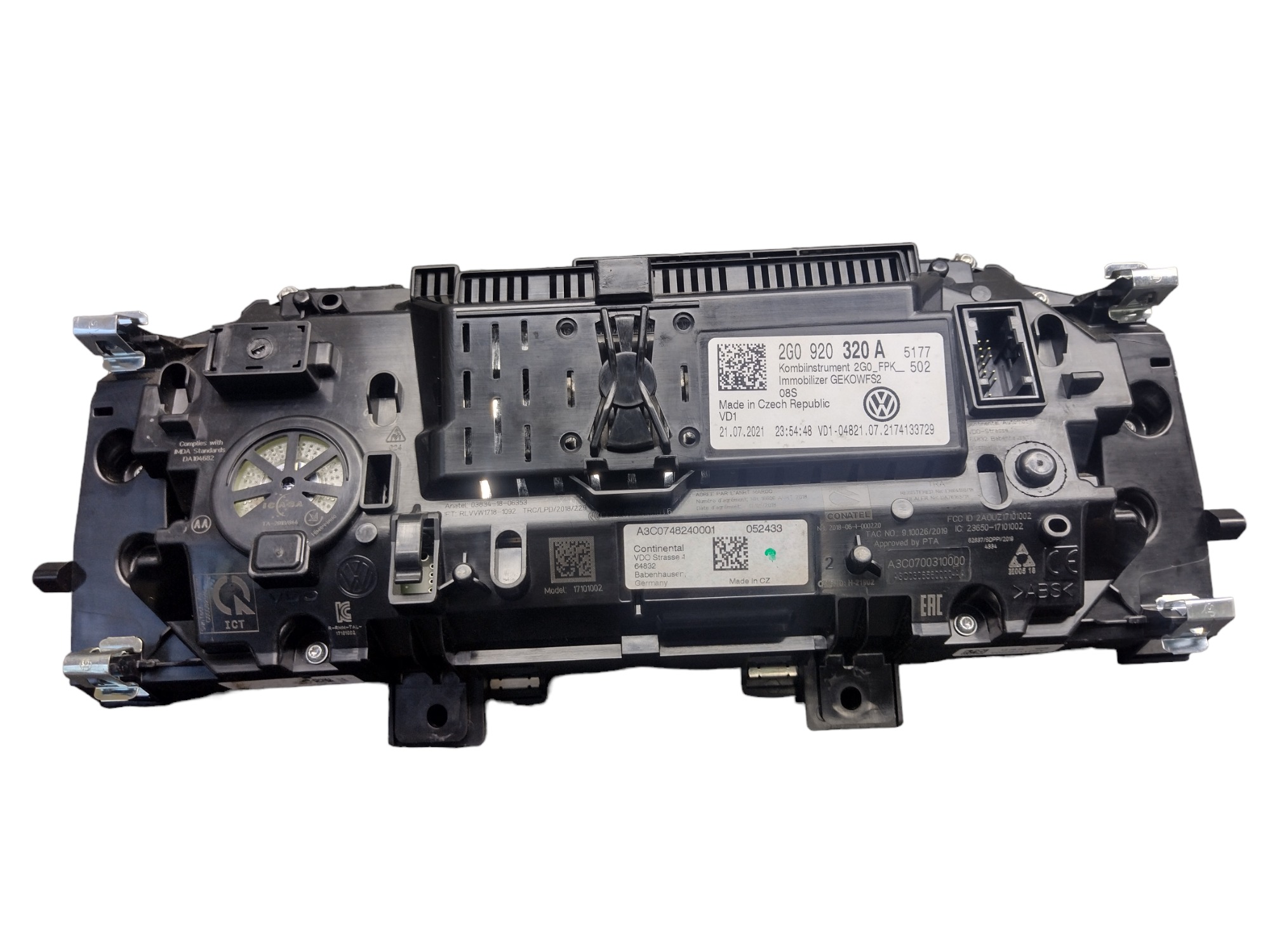 Painel De Instrumentos Vw Nivus 1.0 2021 Automático 3