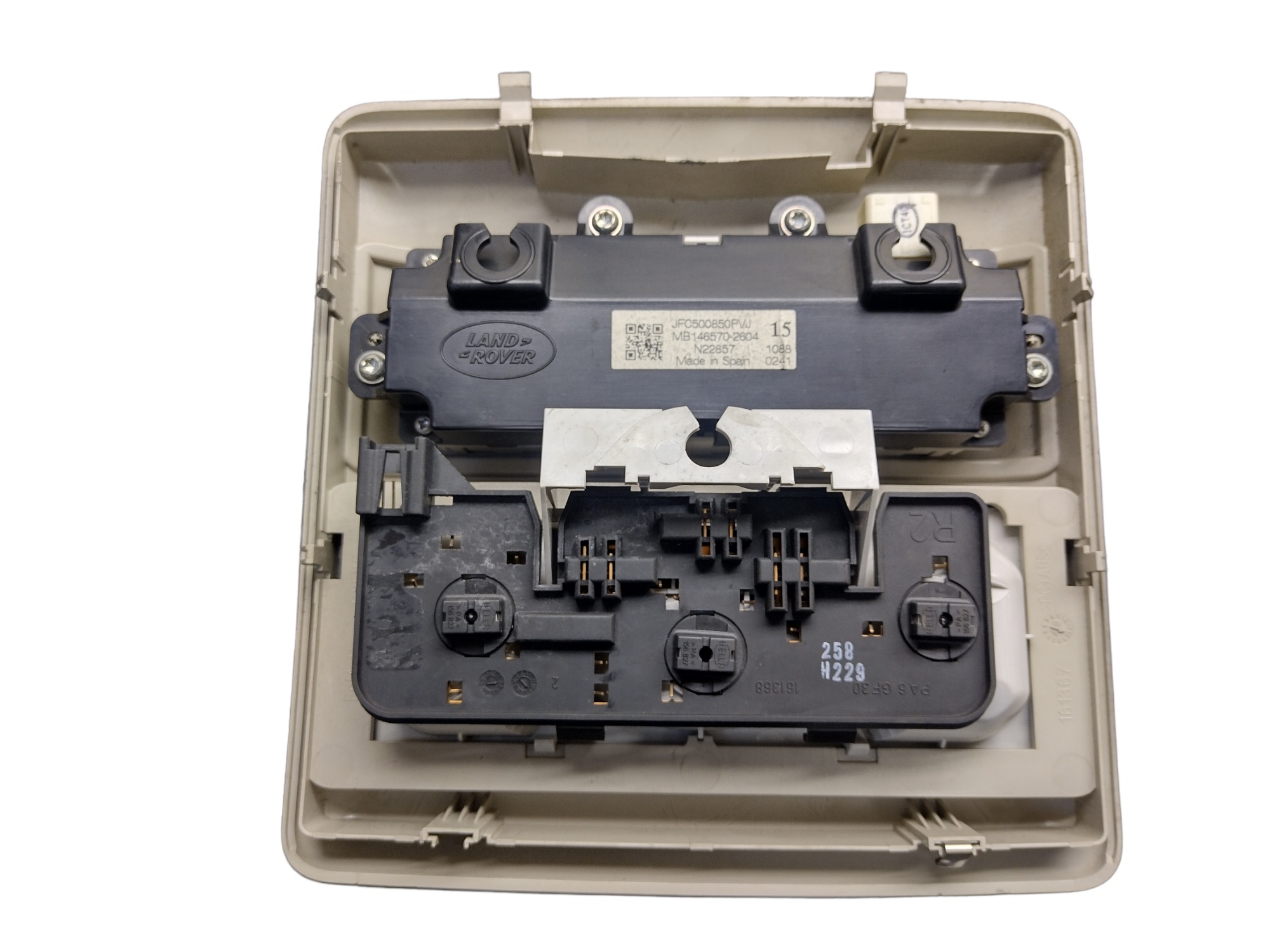 Luz De Teto Com  Comando Do Ar-condicionado Discovery 3 2008 2