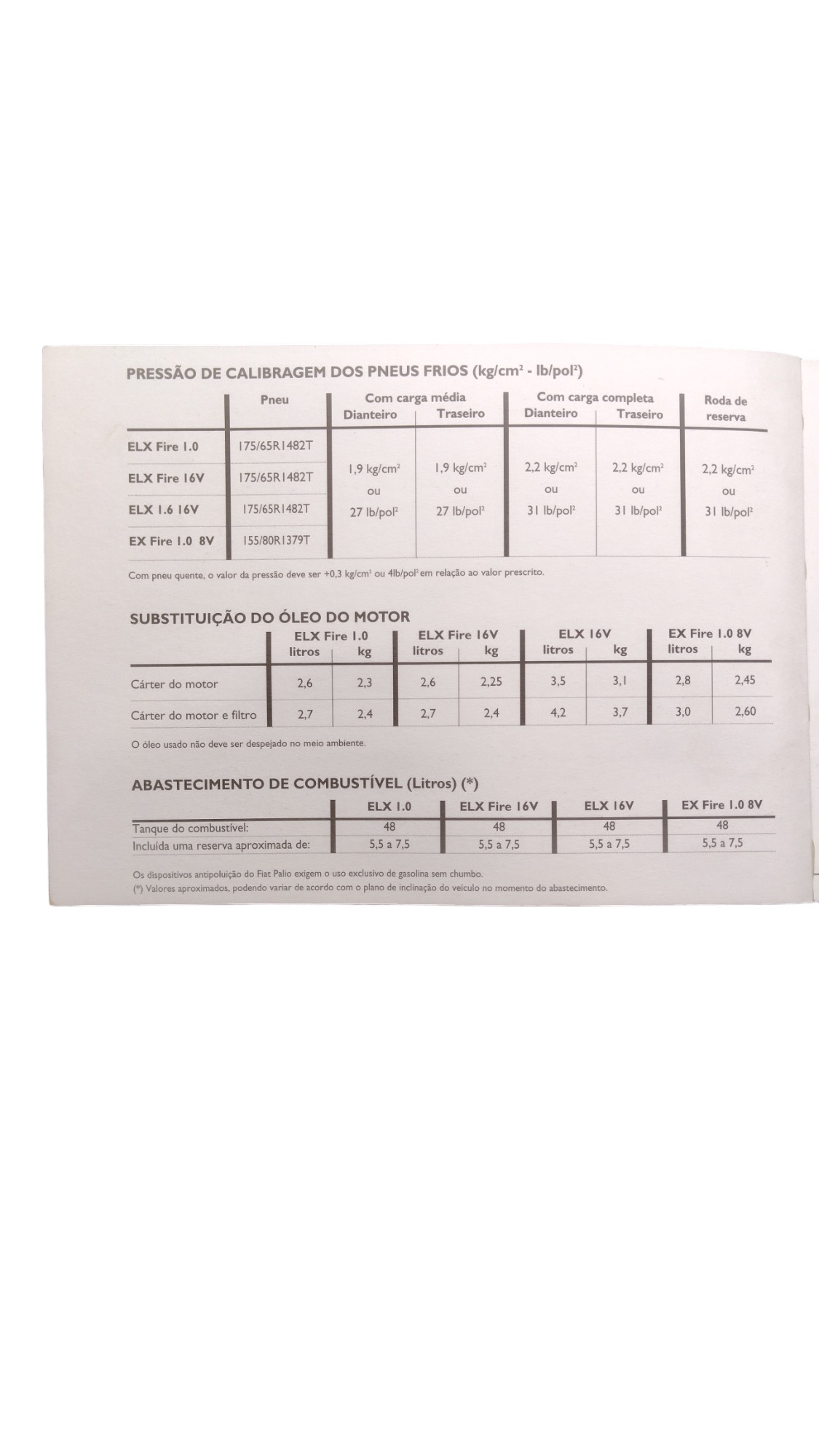 Manual Do Proprietário Fiat Palio 2001 2