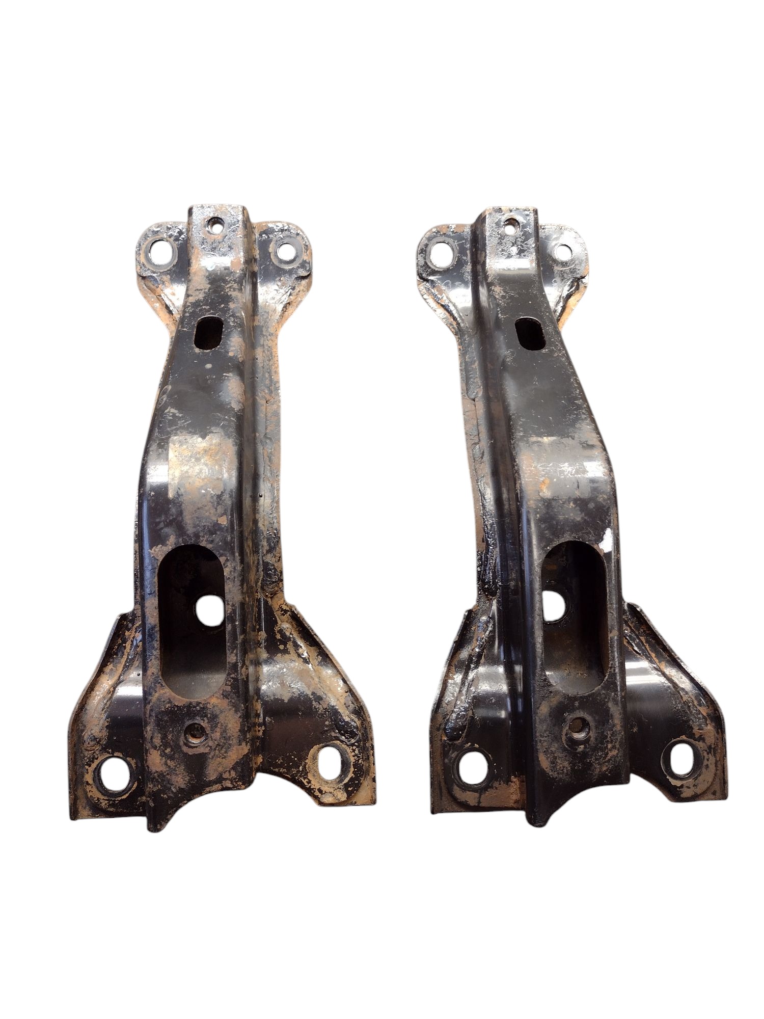 Par Suporte Peito De Aço Hilux 2007