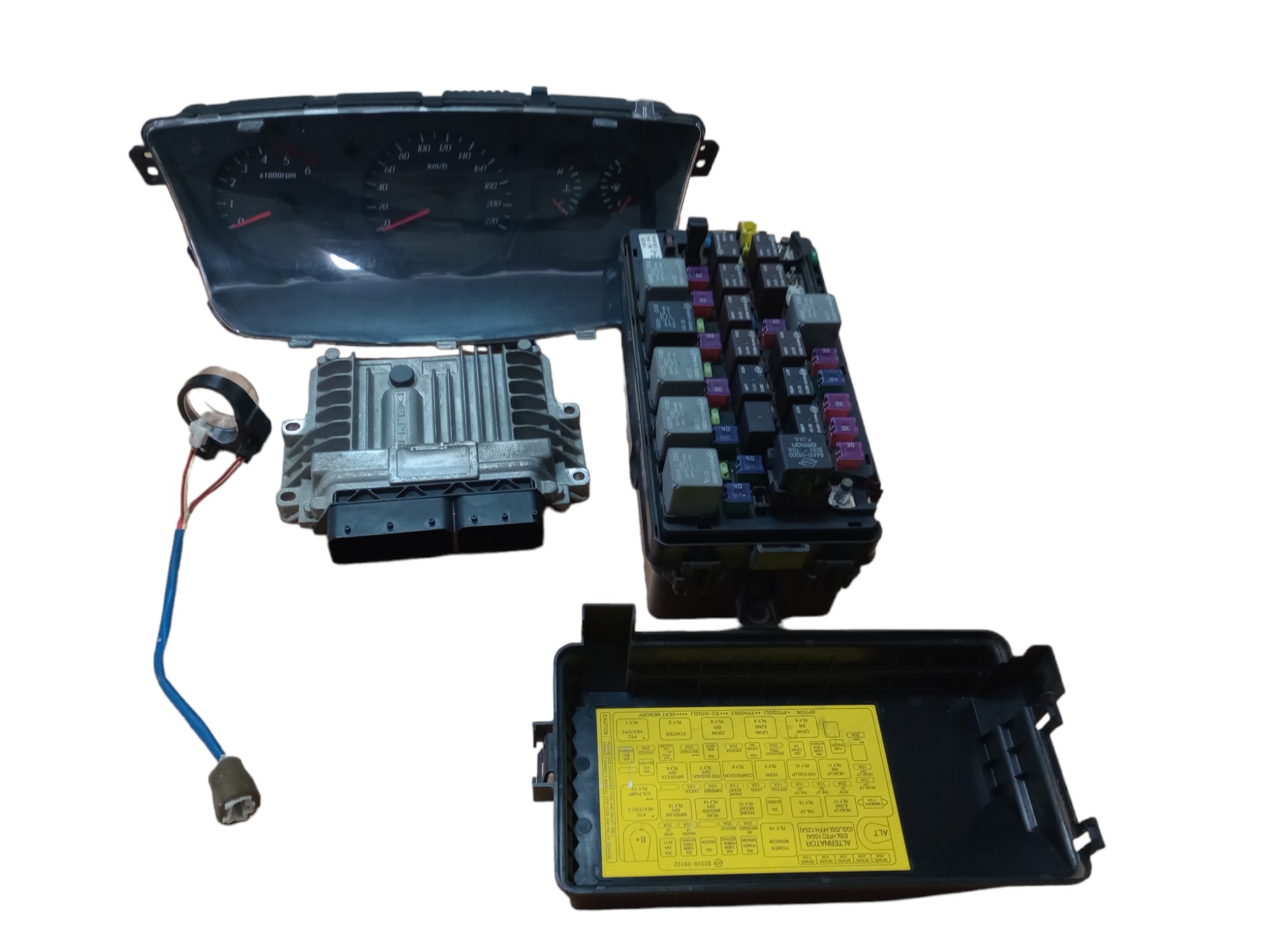 Kit Code Módulo Injeção Ssangyong Kyron 2011 2