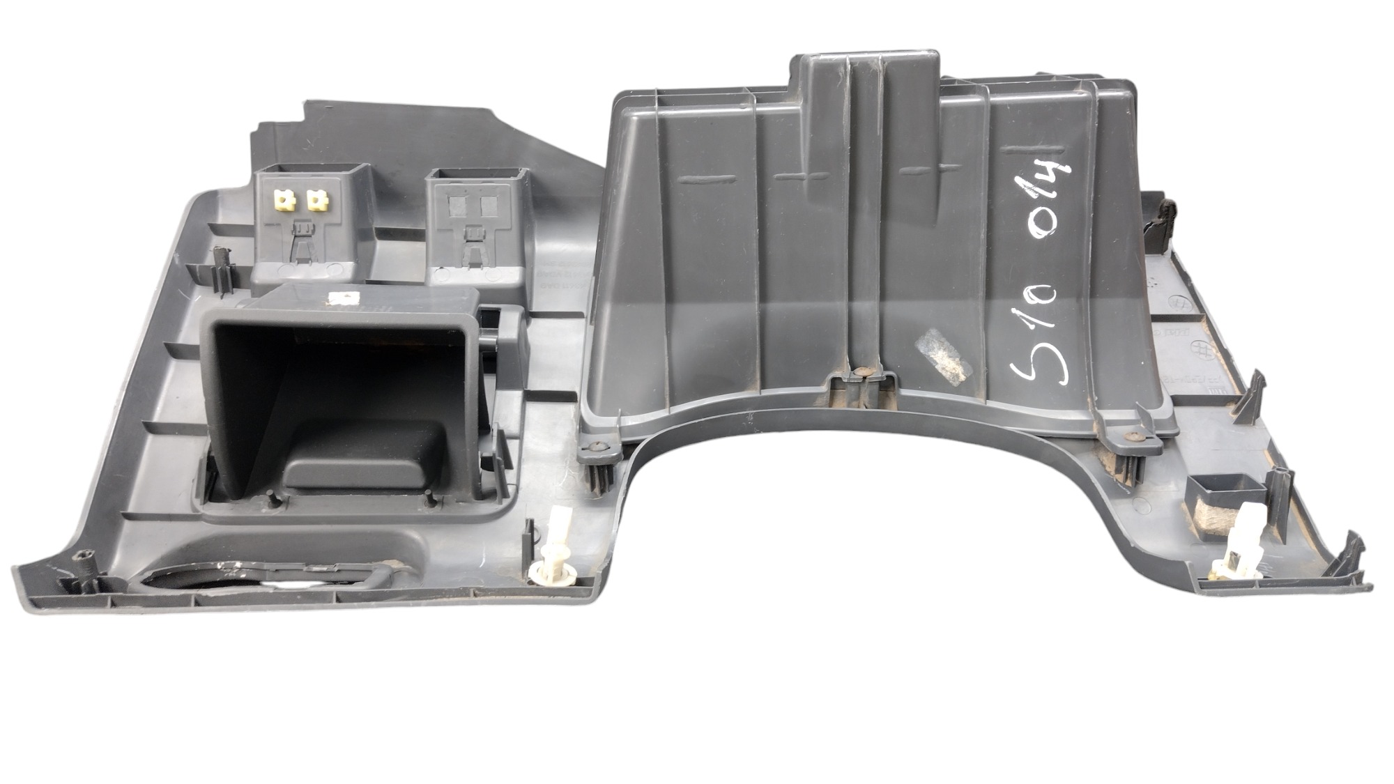 Acabamento Inferior Painel Gm S10 2014 Com Detalhe  Cinza-escuro 3