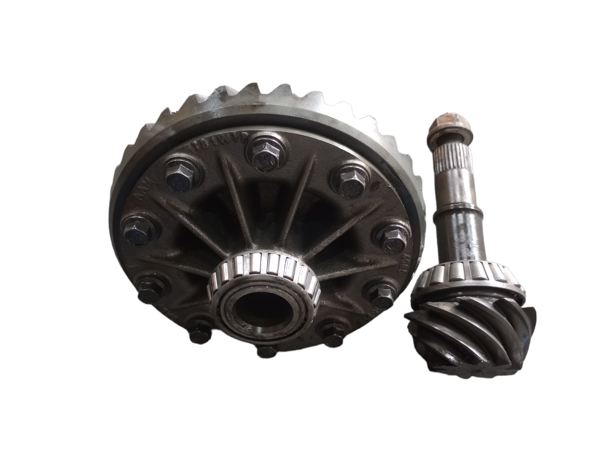 Coroa E Pião Caixa Satélite Traseiro Amarok 2.0 2013 10×37 6