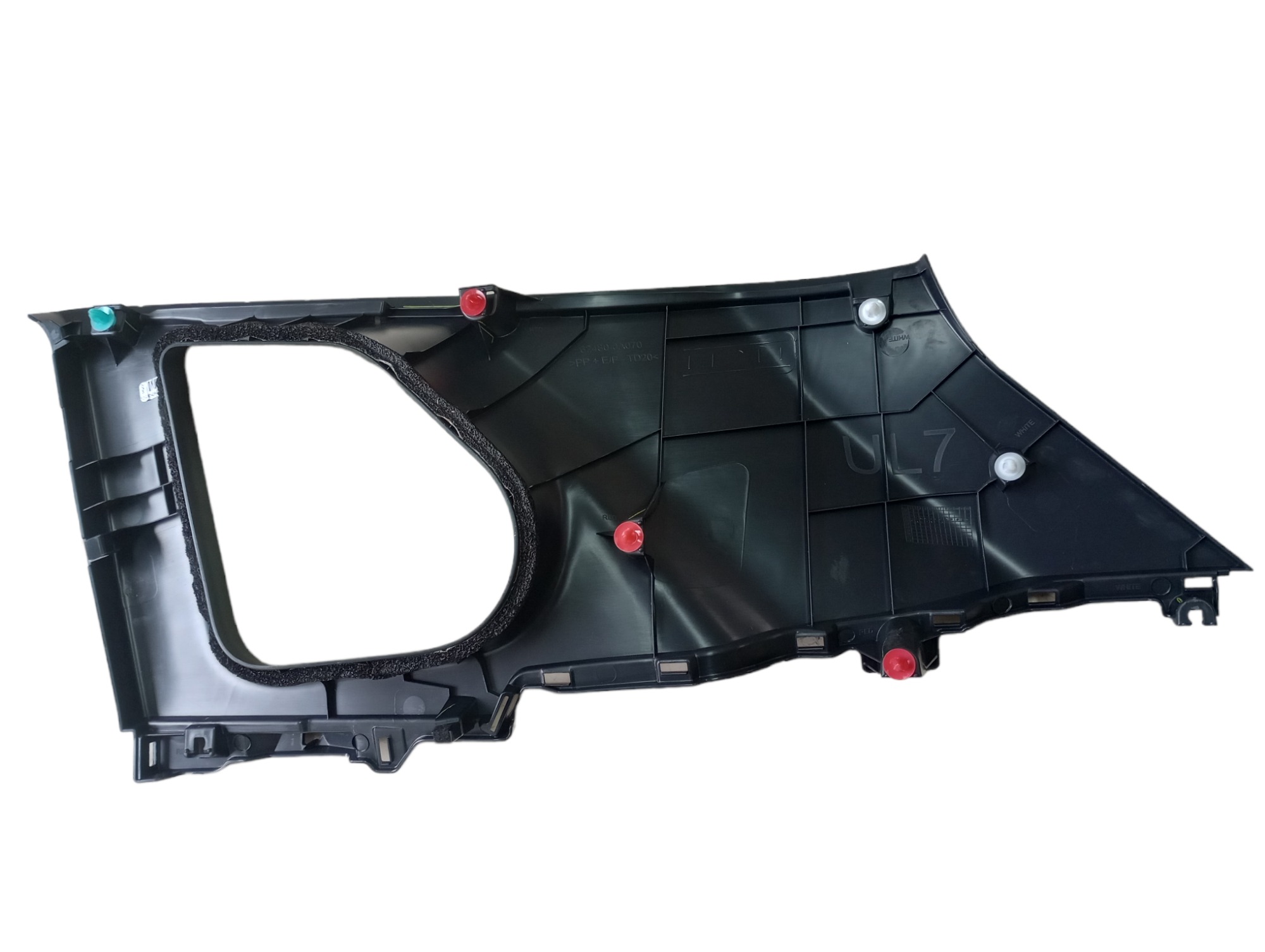 Acabamento Superior Porta Malas L.e Corolla Cross 2022 Preto 4