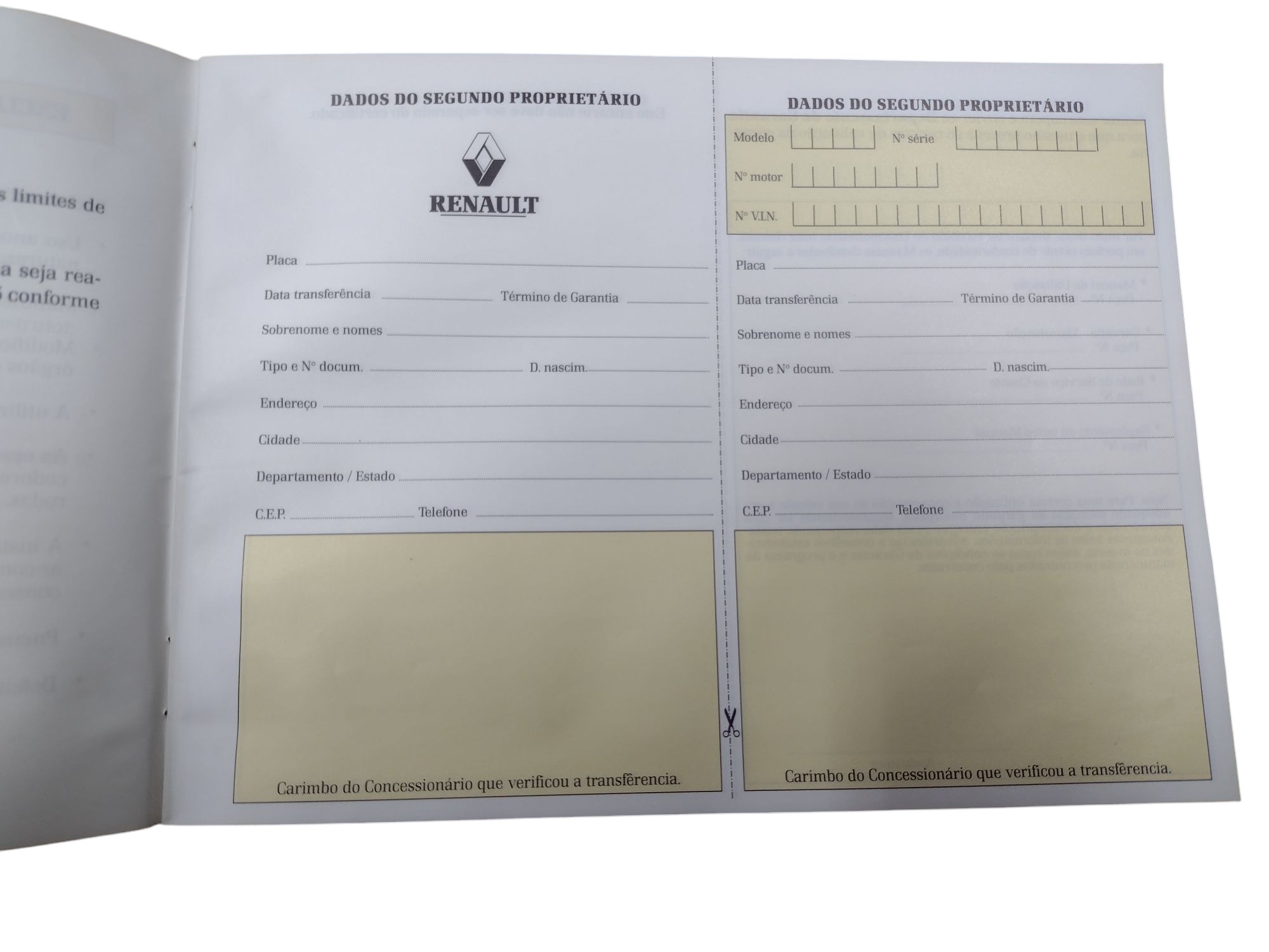 Manual Do Proprietário Renault Scenic 2002 2