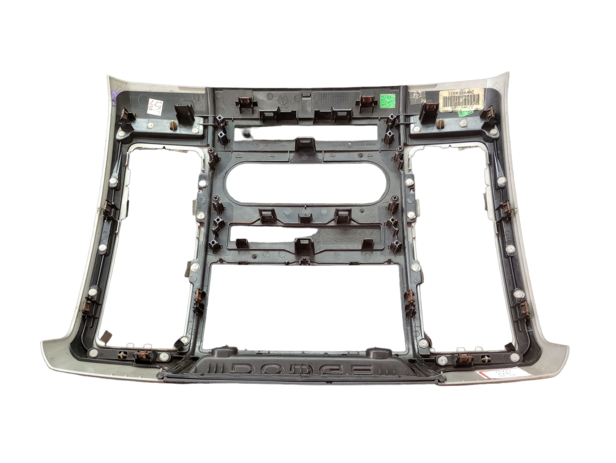 Moldura Painel Central Dodge Ram 2012  Marrom 5