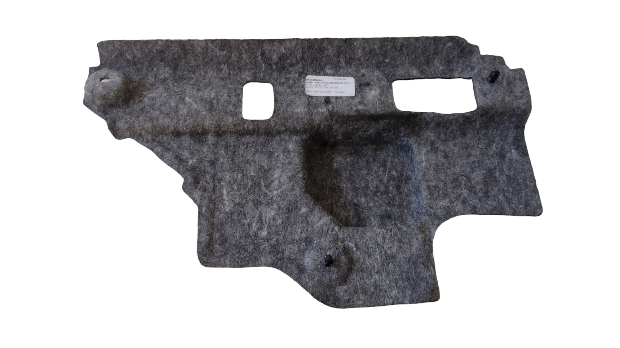 Feltro Carpete Porta Luvas Jeep Compass 2017 4