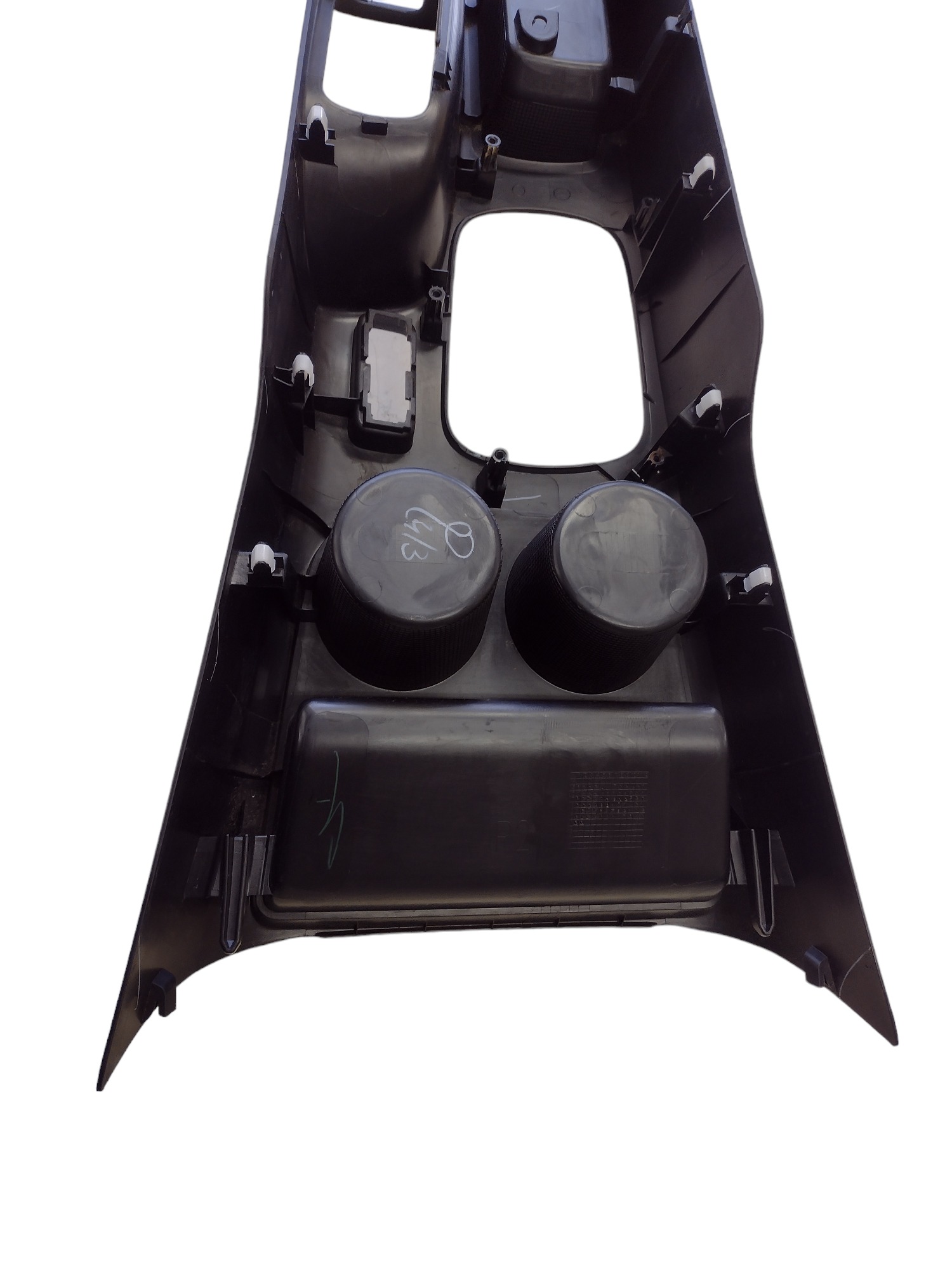 Moldura Acabamento Superior Porta Copos Central Hilux 2021 Preto 2